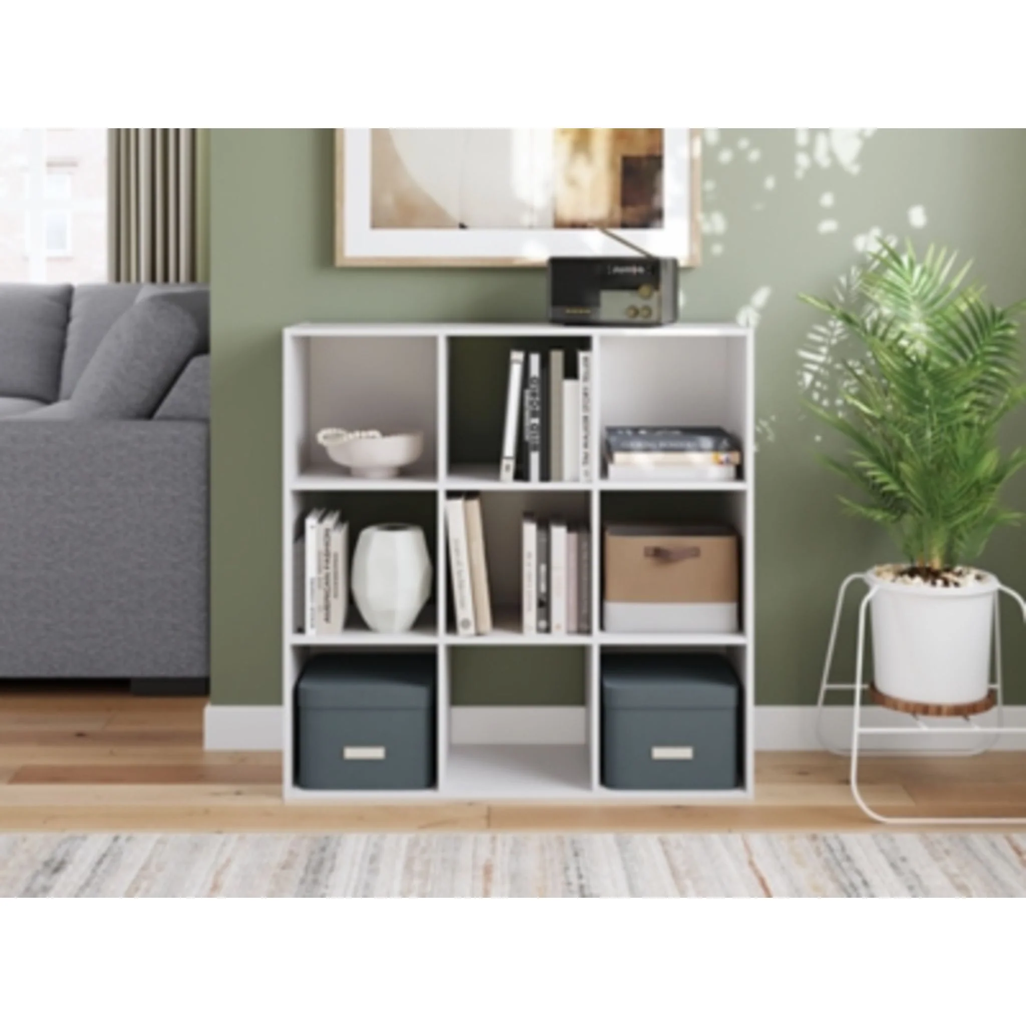 Onita Nine Cube Organizer Bookcase - Image 13