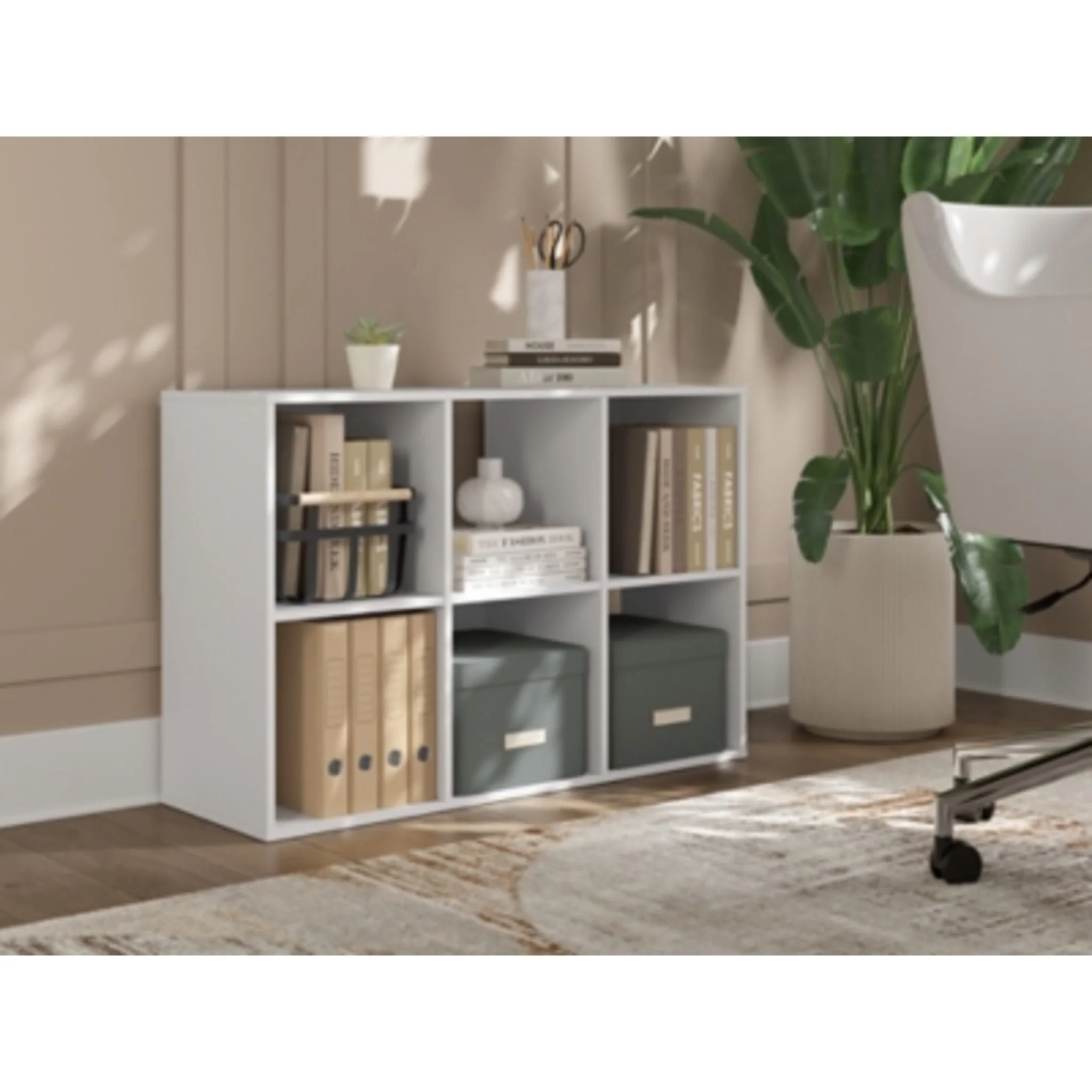 Onita Six Cube Organizer Bookcase - Image 15