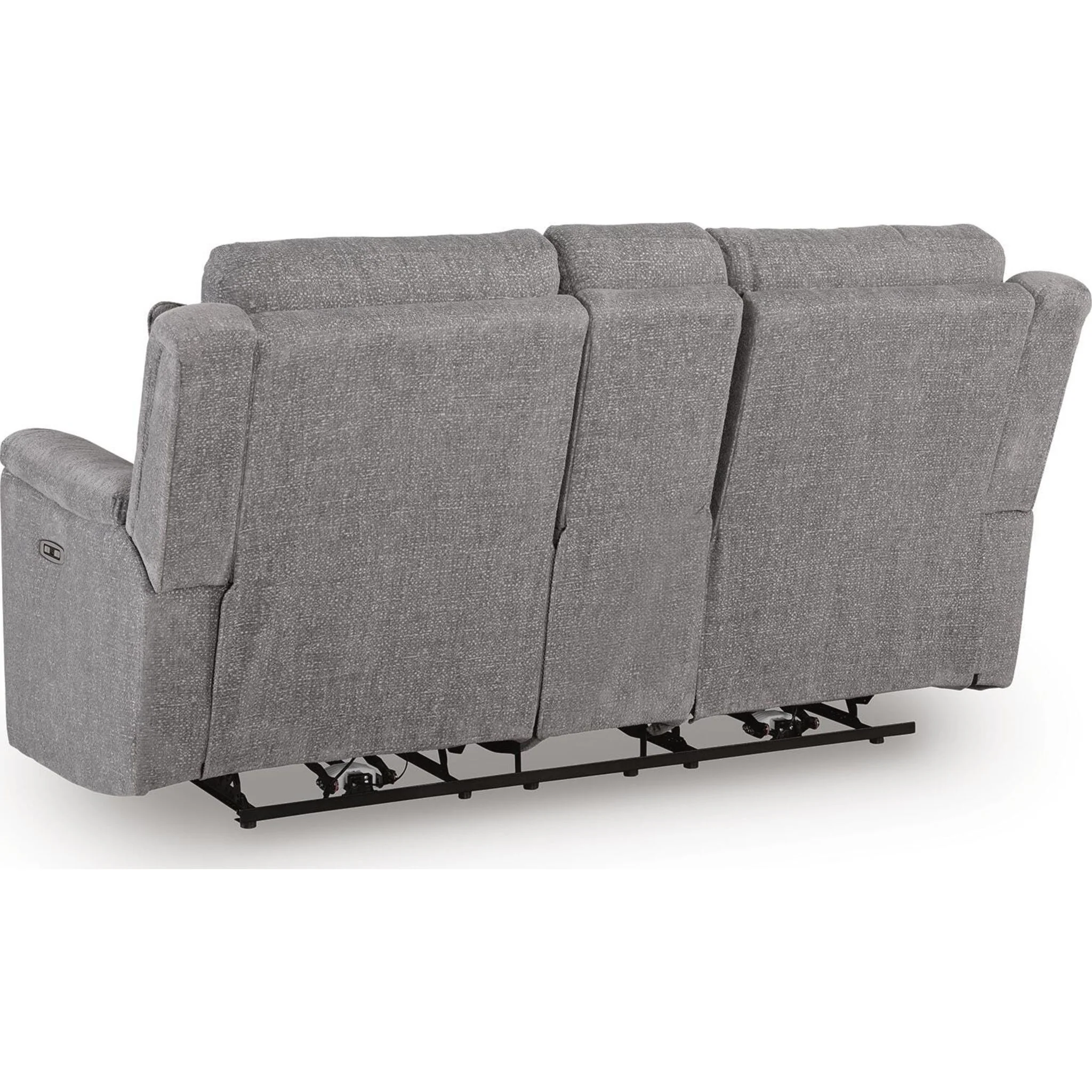 Overflow-Exclusive Power Reclining Loveseat with Console - Image 11