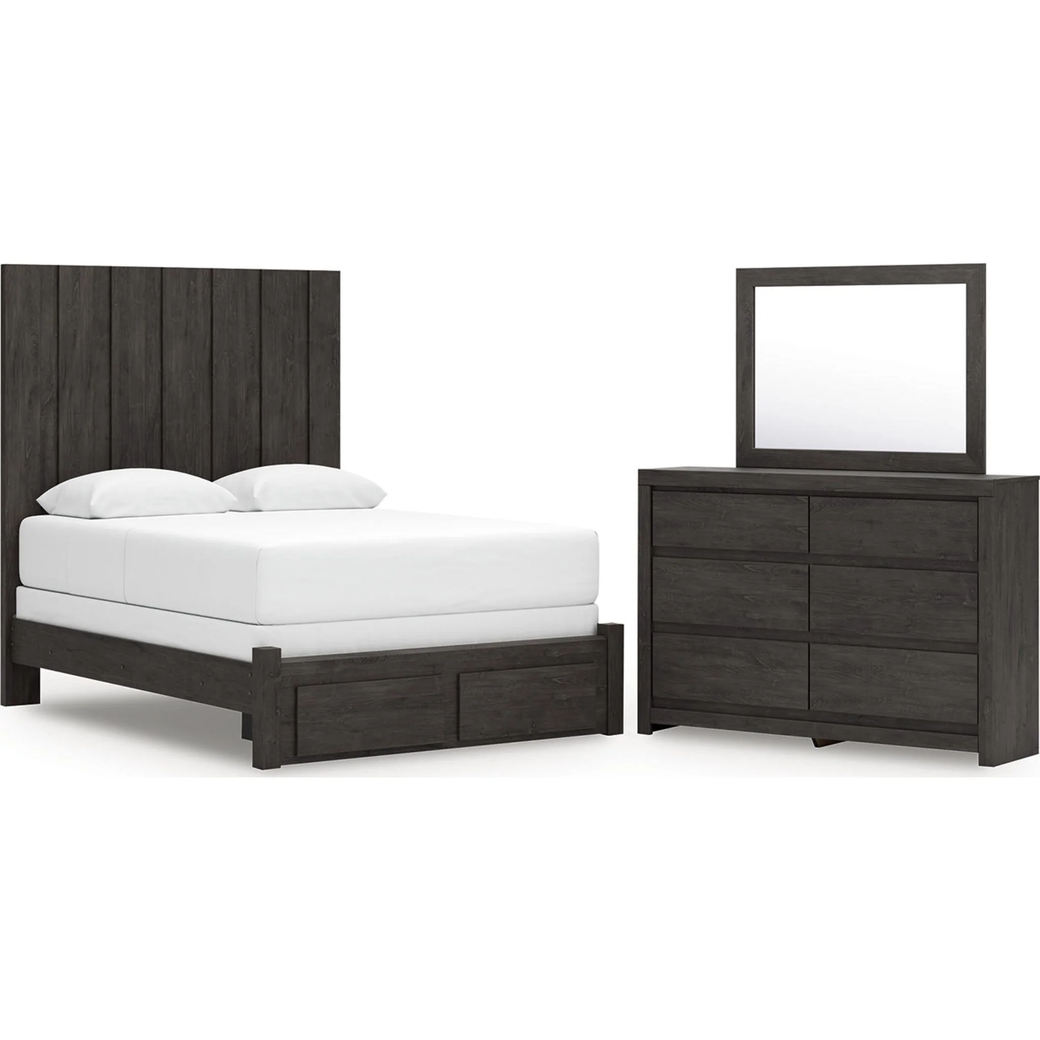 Parlayon 5 Piece Queen Storage Bedroom