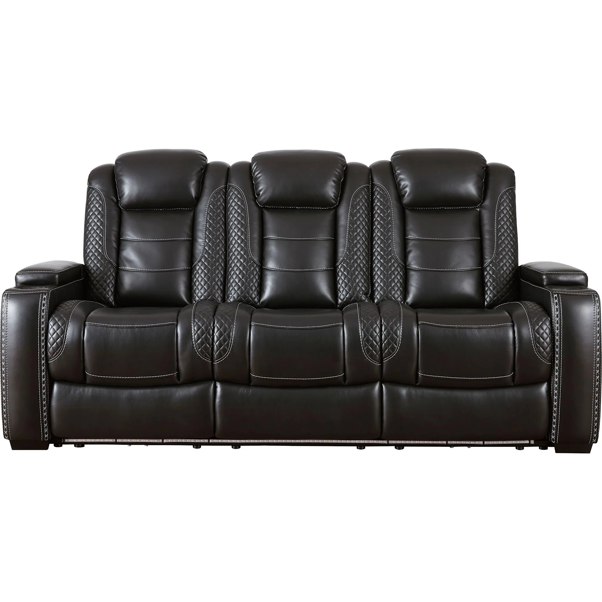Party Time Power Reclining Sofa with Adjustable Headrest