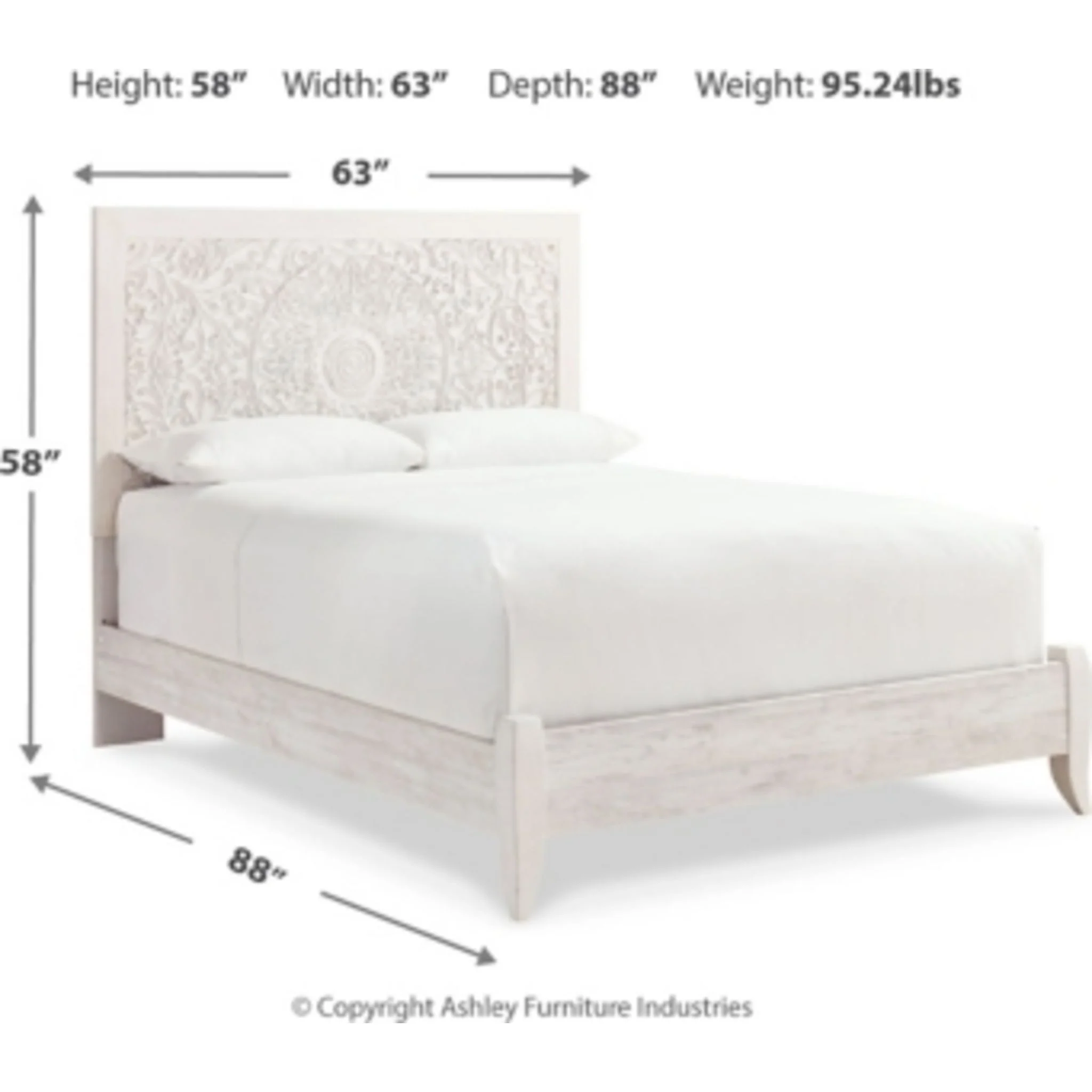 Paxberry 5 Piece Queen Panel Bedroom - Image 33