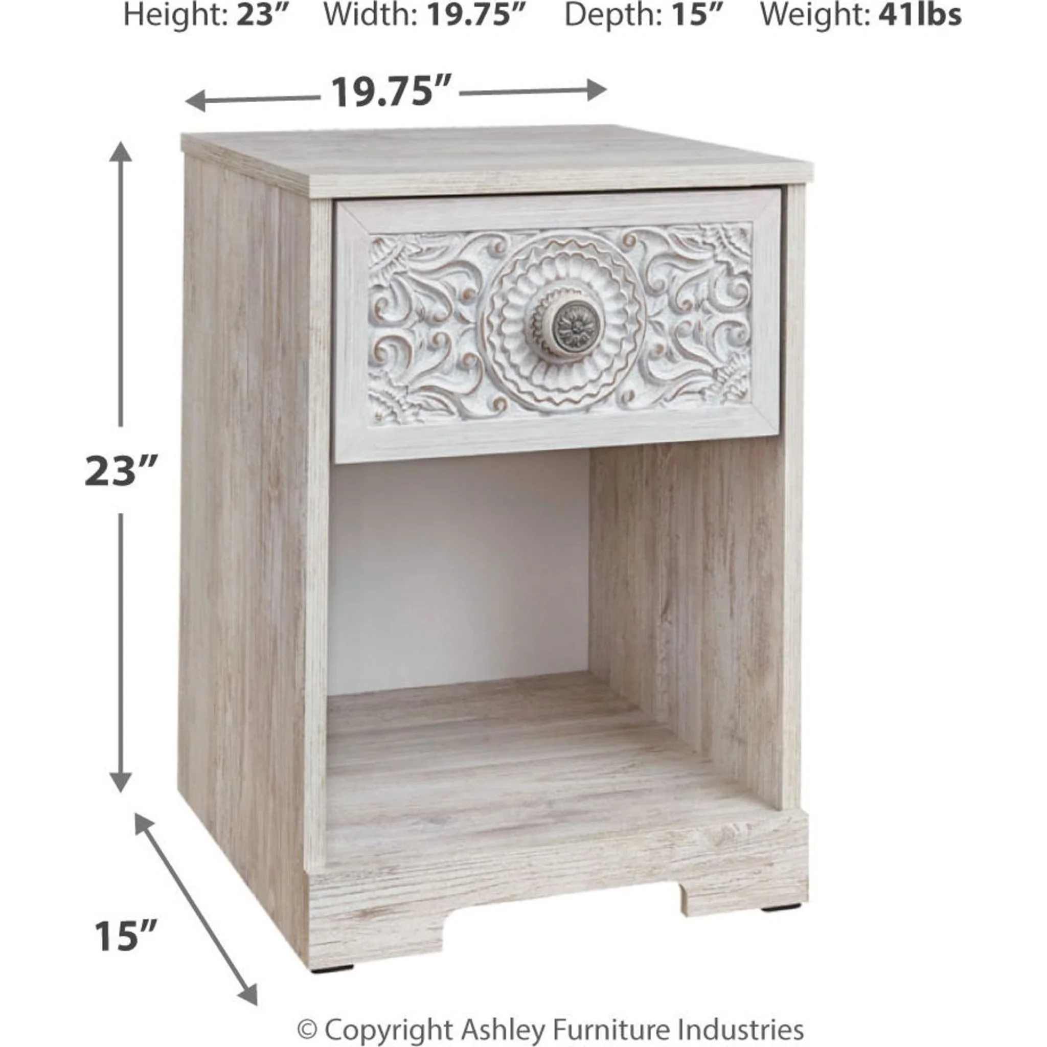 Paxberry Nightstand - Image 3