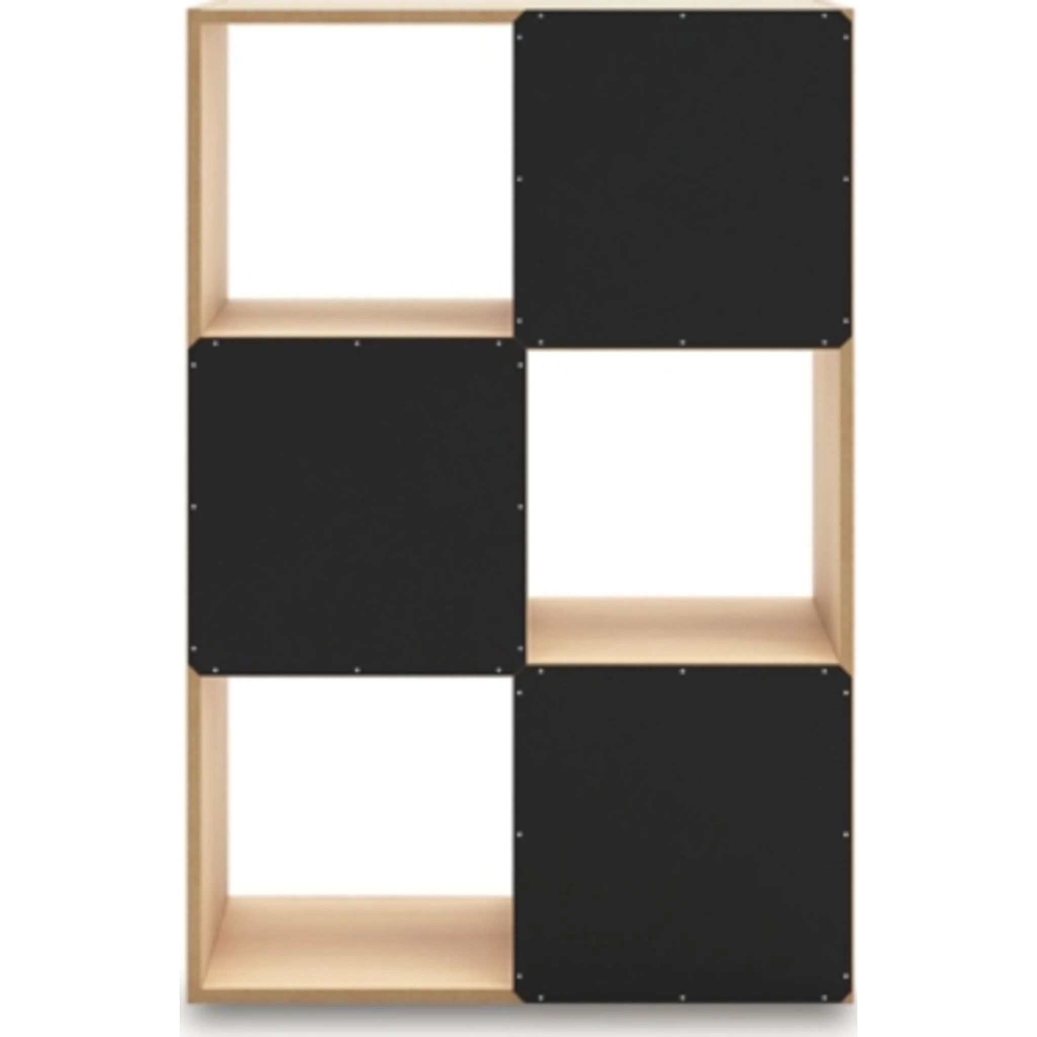 Piperton Six Cube Organizer Bookcase - Image 23