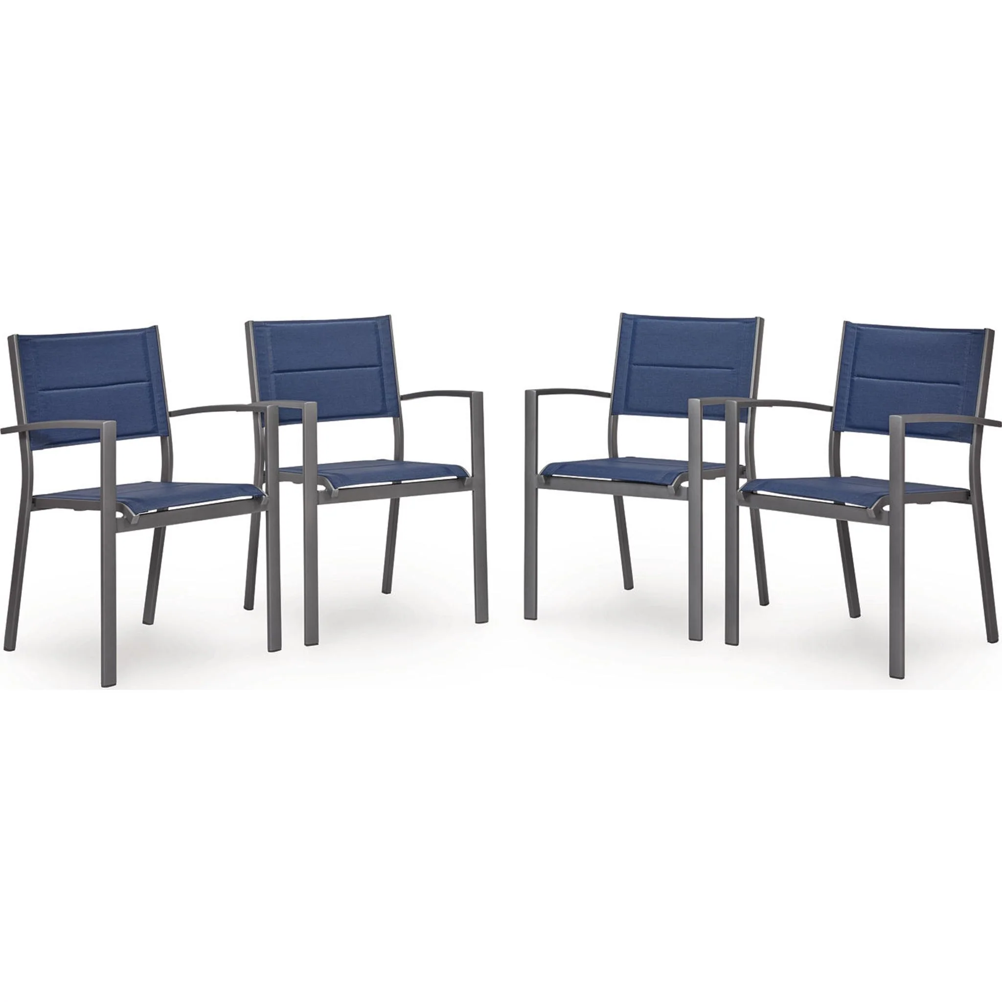Point Bonita Outdoor Sling Arm Chair (Set of 4)