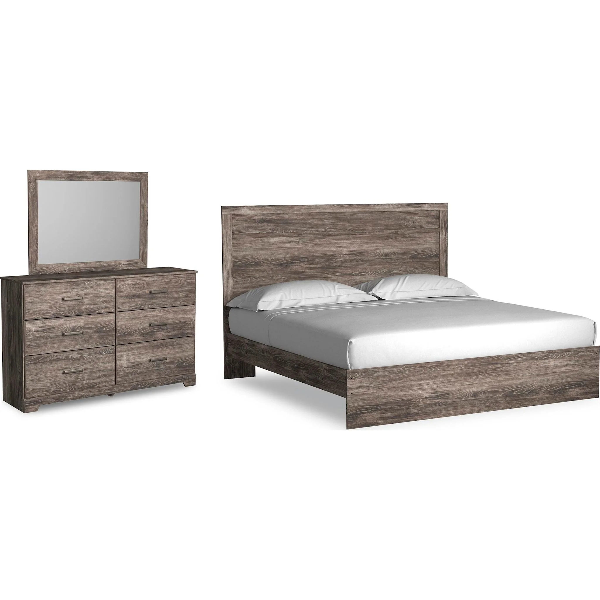 Ralinksi 5 Piece Panel Bedroom - Image 36