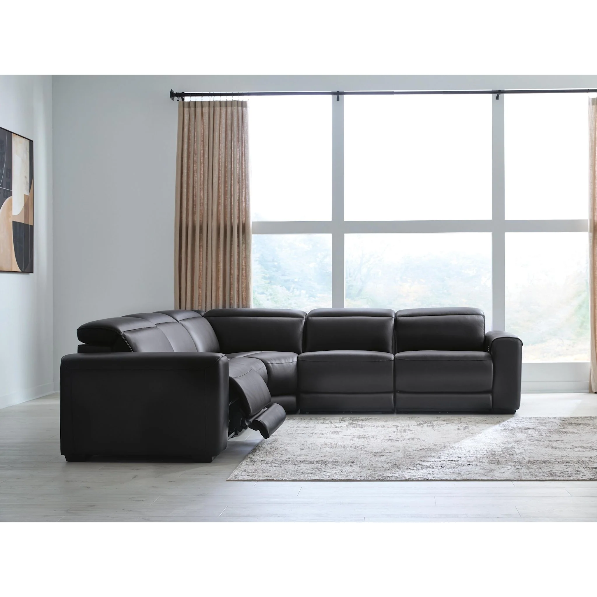 Rally-Up-Exclusive 5 Piece Power Reclining Sectional - Image 2