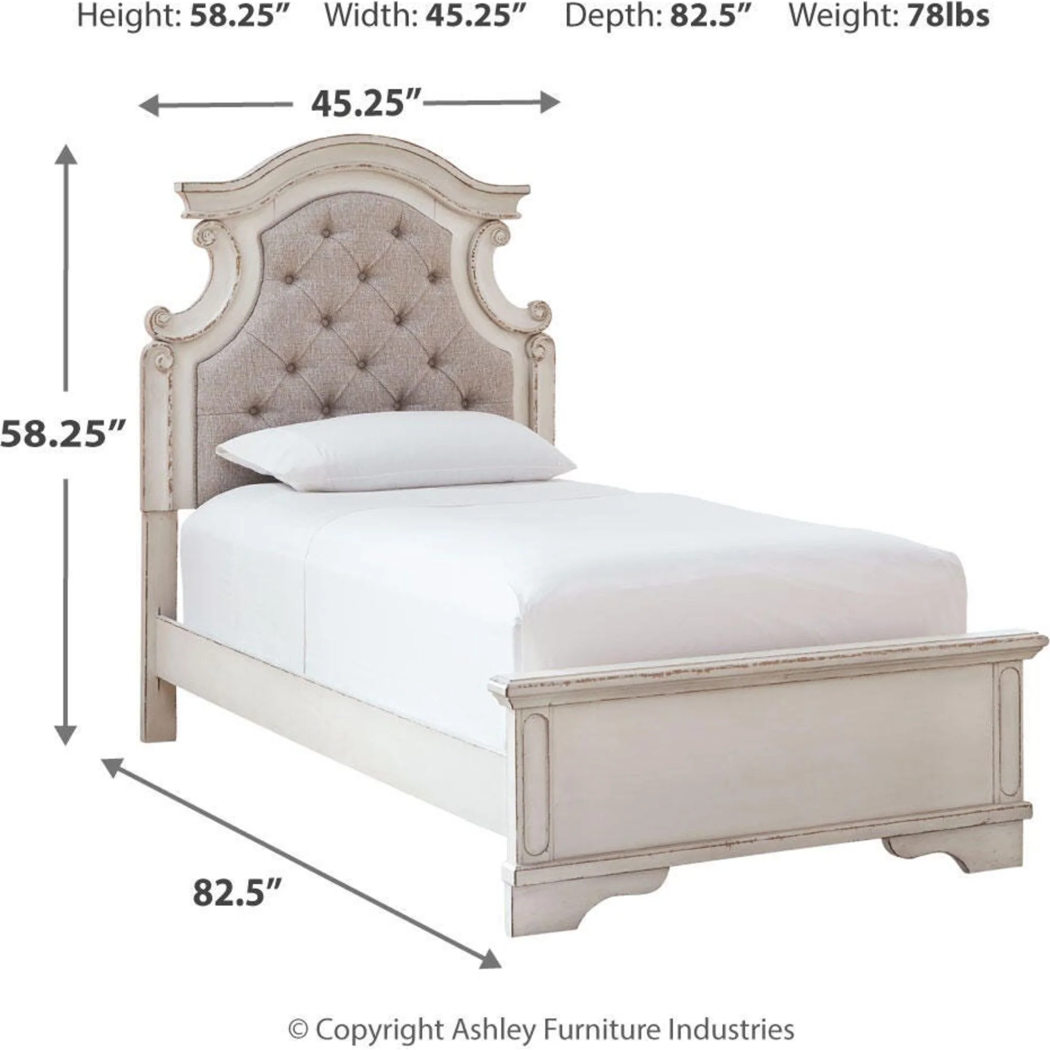 Realyn 3 Piece Panel Bed - Image 25