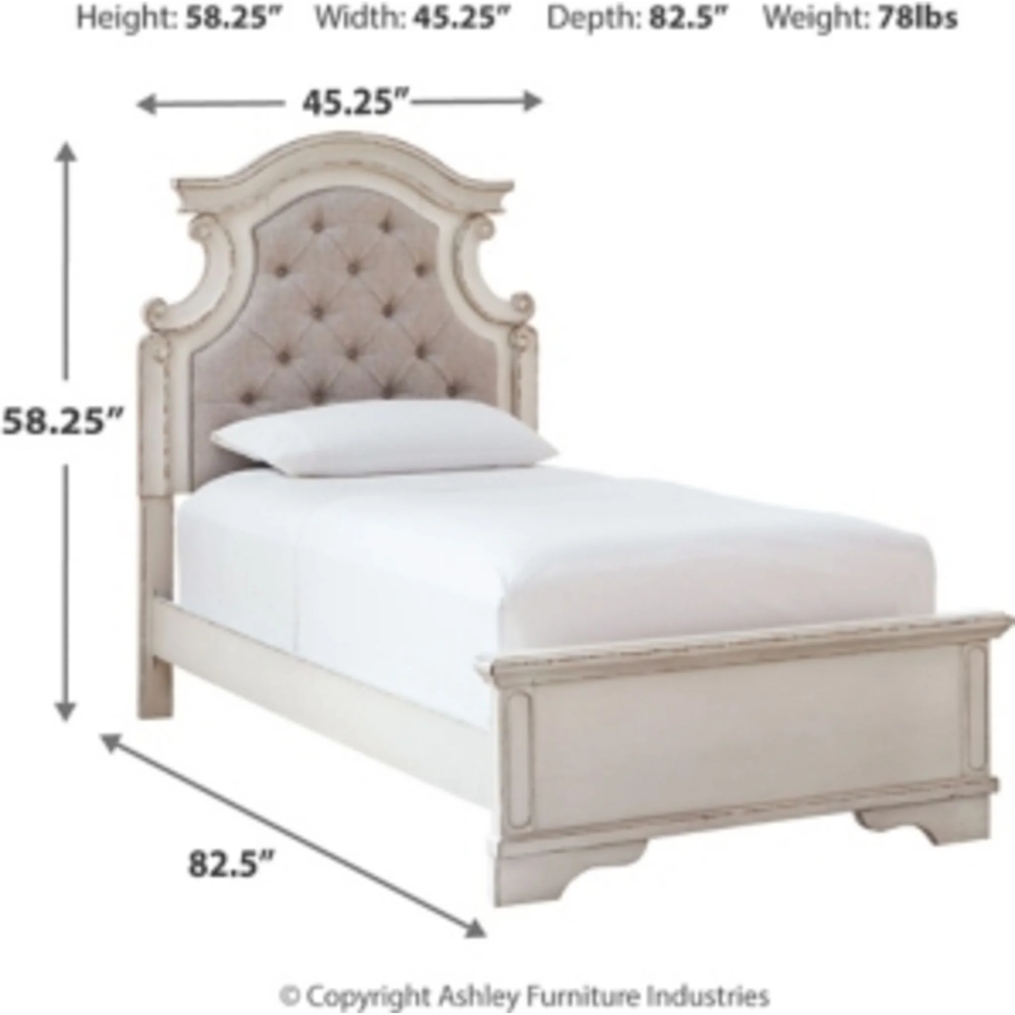 Realyn 3 Piece Panel Bed - Image 35