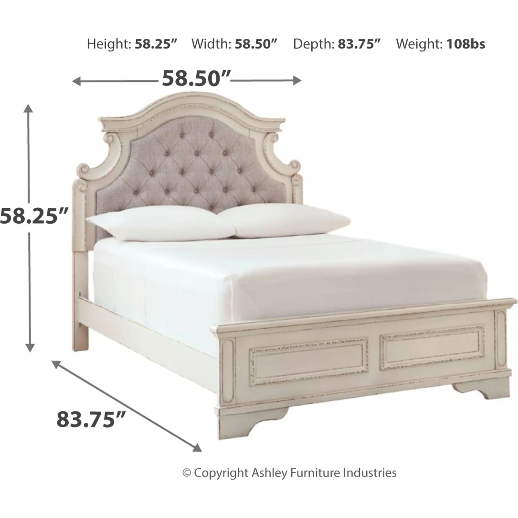 Realyn 3 Piece Panel Bed - Image 51