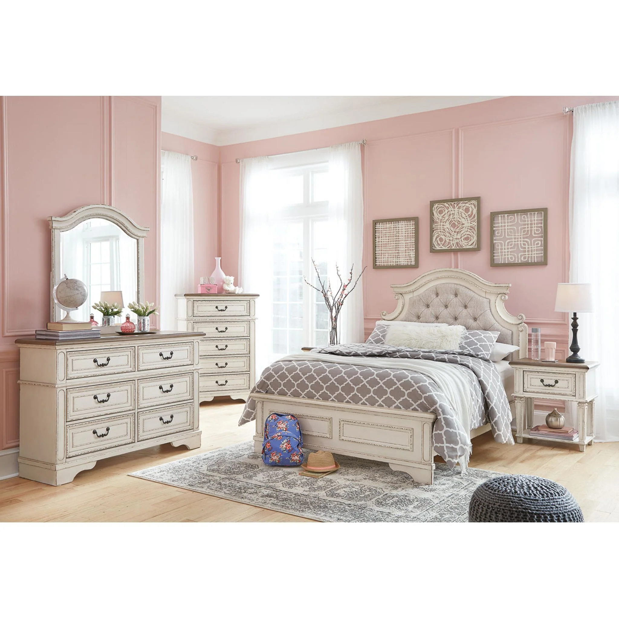 Realyn 3 Piece Panel Bed - Image 62
