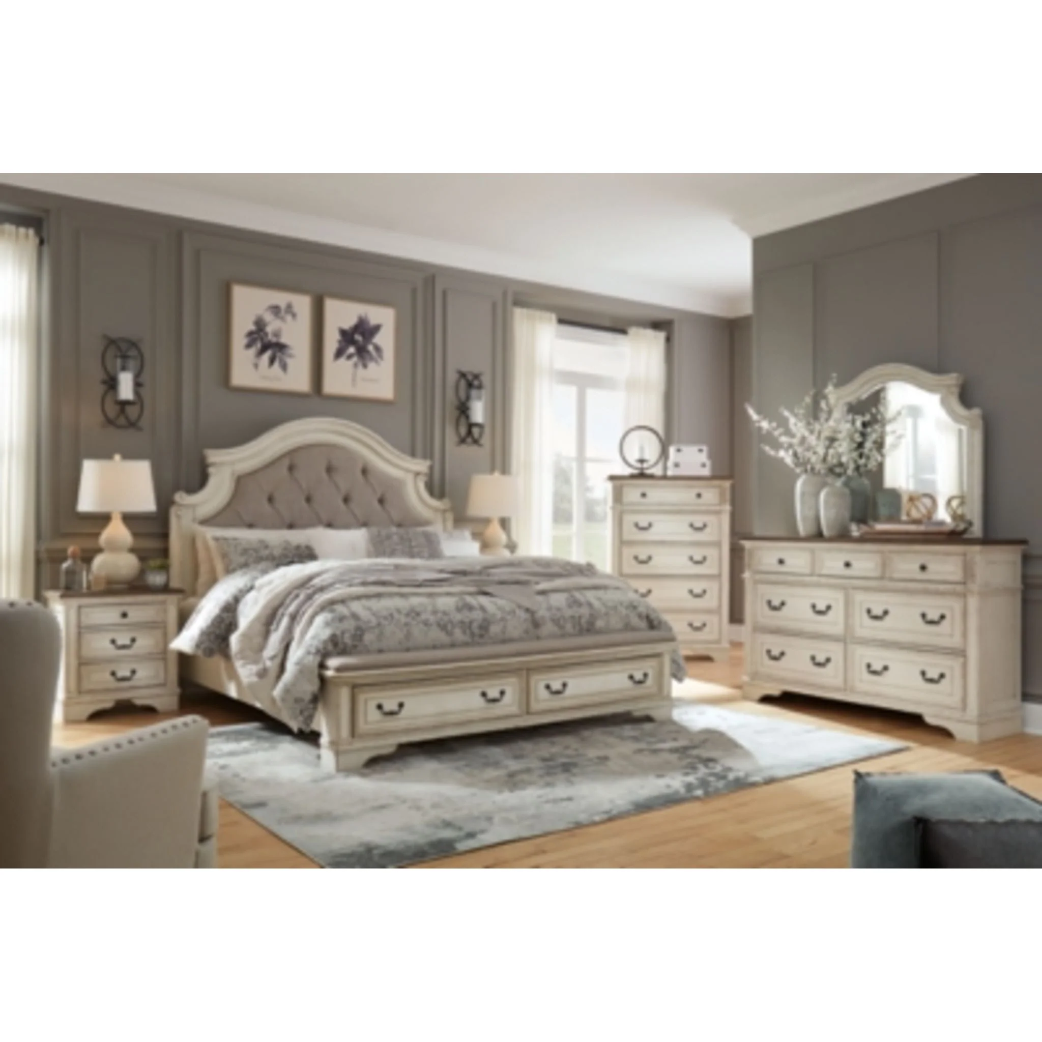 Realyn 5 Piece King Storage Bedroom - Image 11