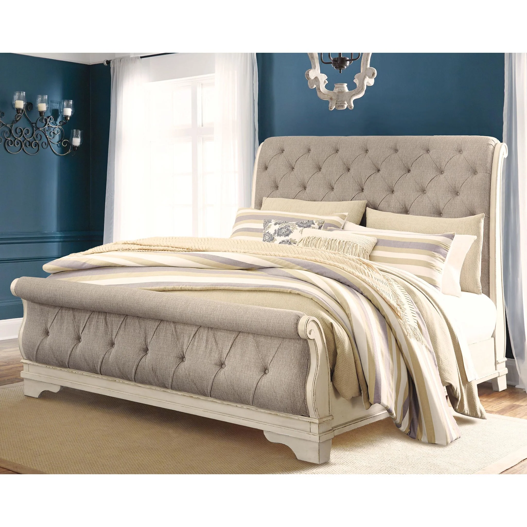 Realyn 5 Piece Sleigh Bedroom - Image 55