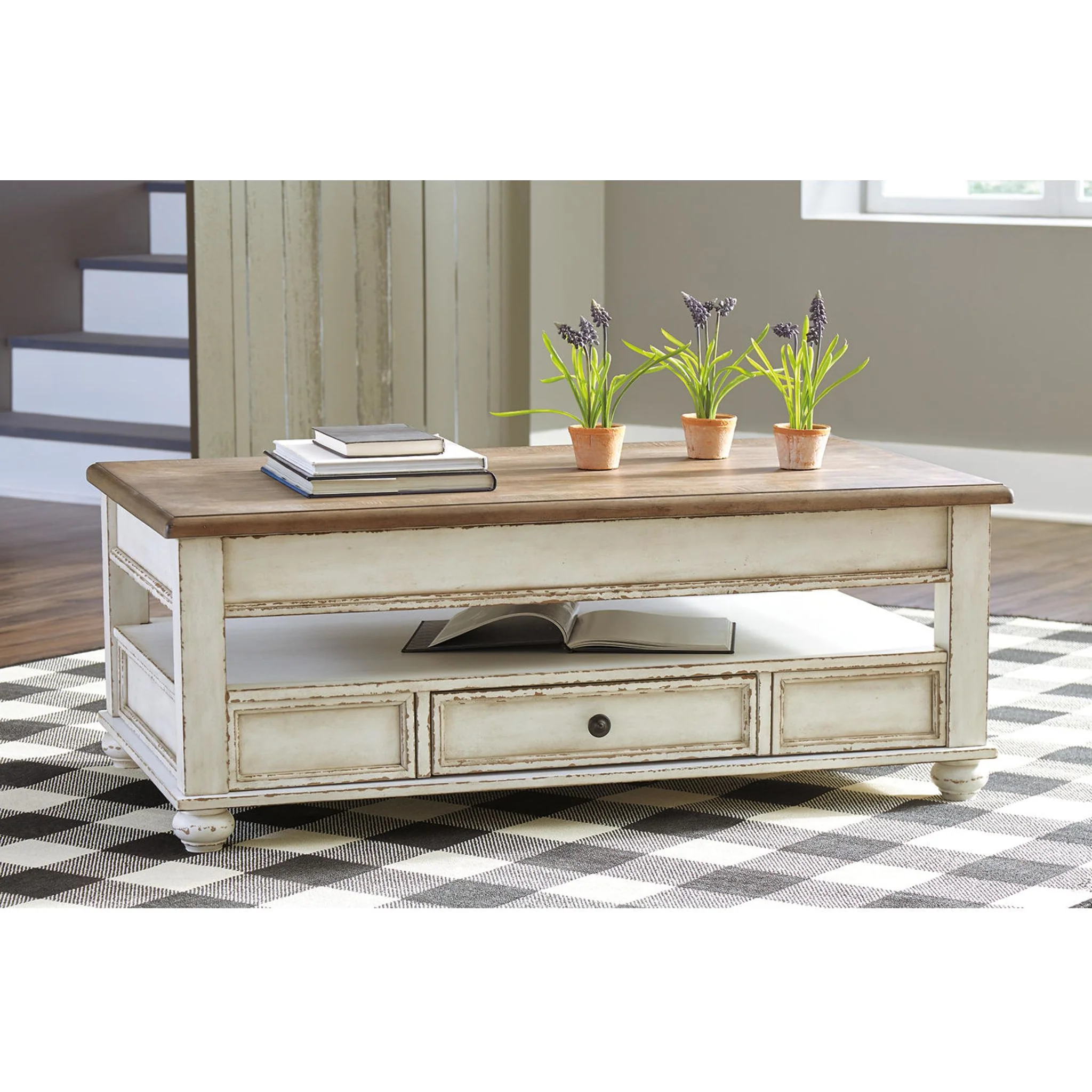 Realyn Coffee Table with Lift Top - Image 14