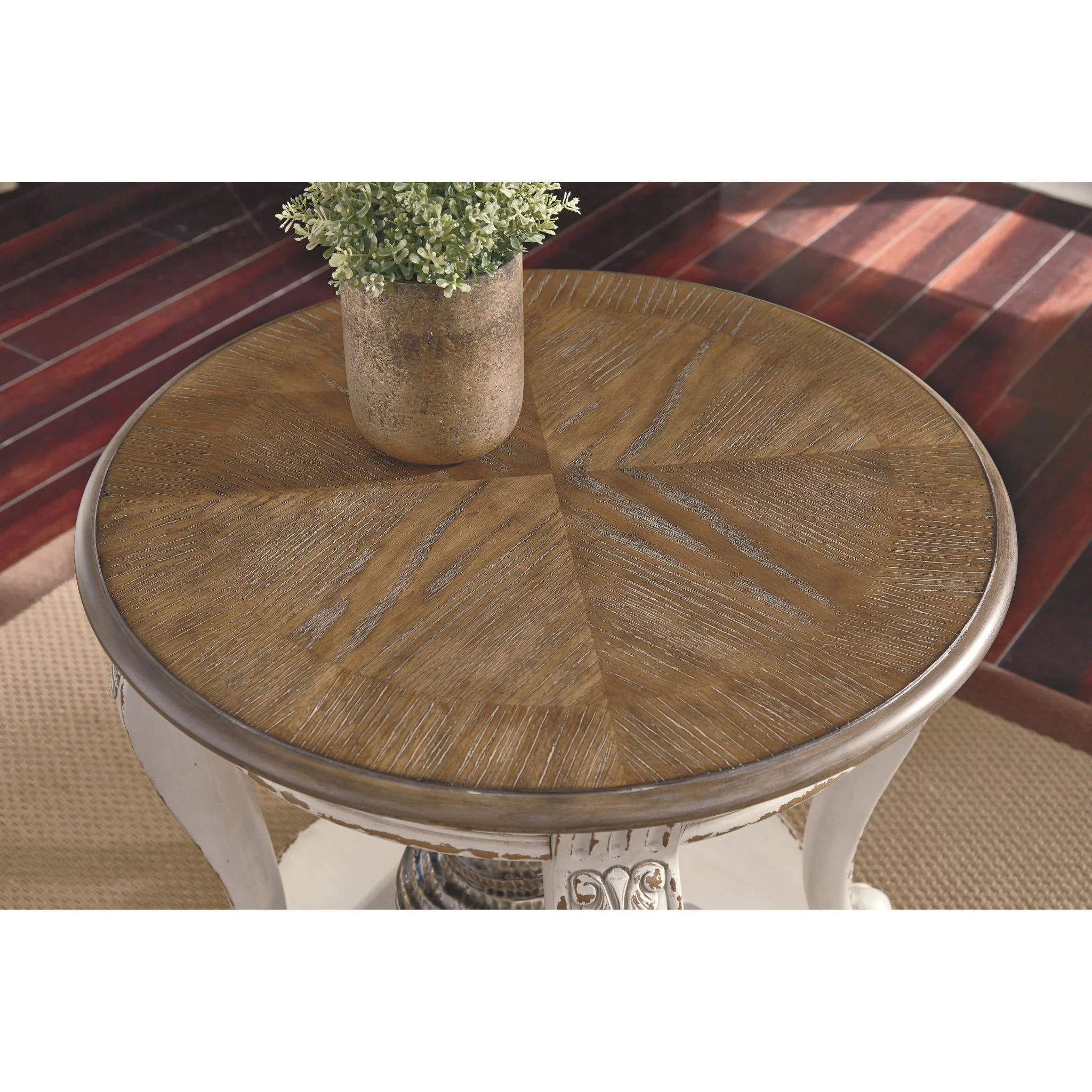 Realyn Round End Table - Image 6