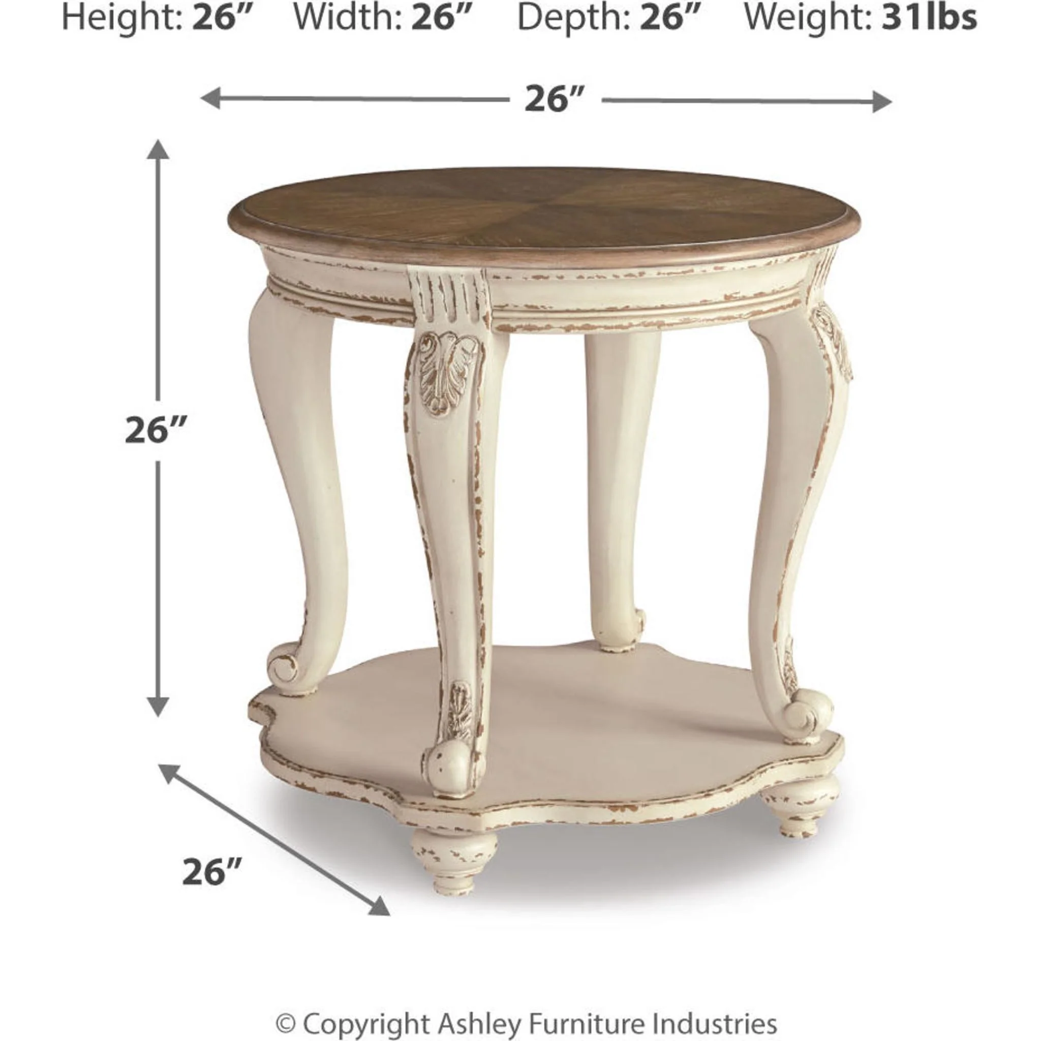 Realyn Round End Table - Image 9