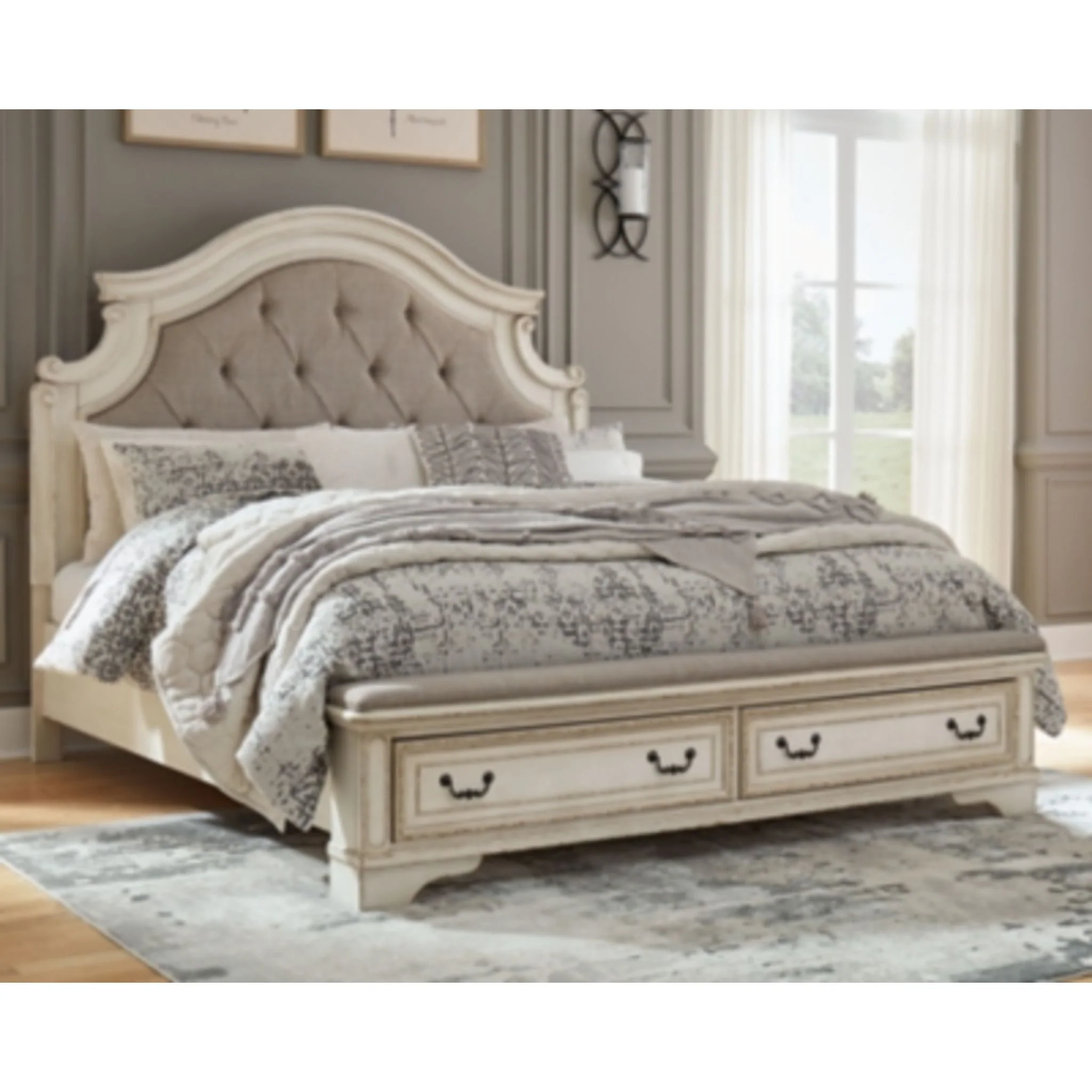 Realyn Upholstered Bed - Image 11