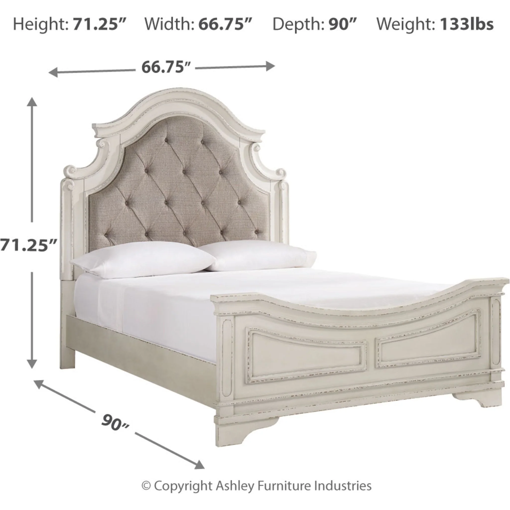 Realyn Upholstered Bed - Image 32