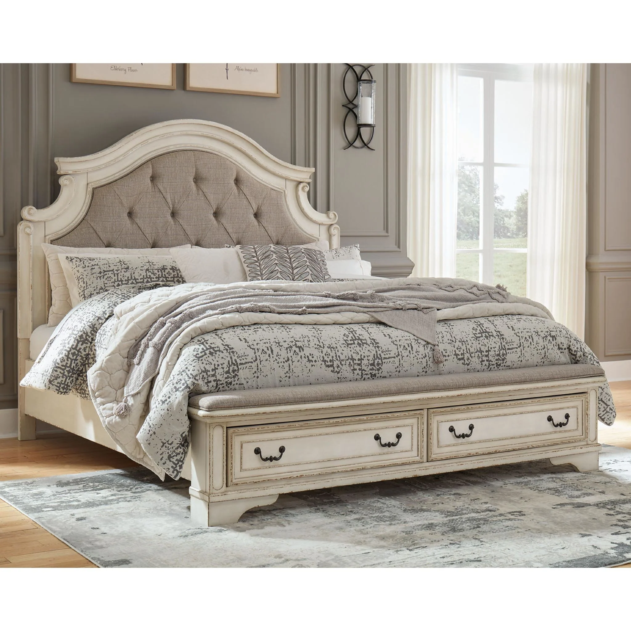 Realyn Upholstered Bed - Image 35