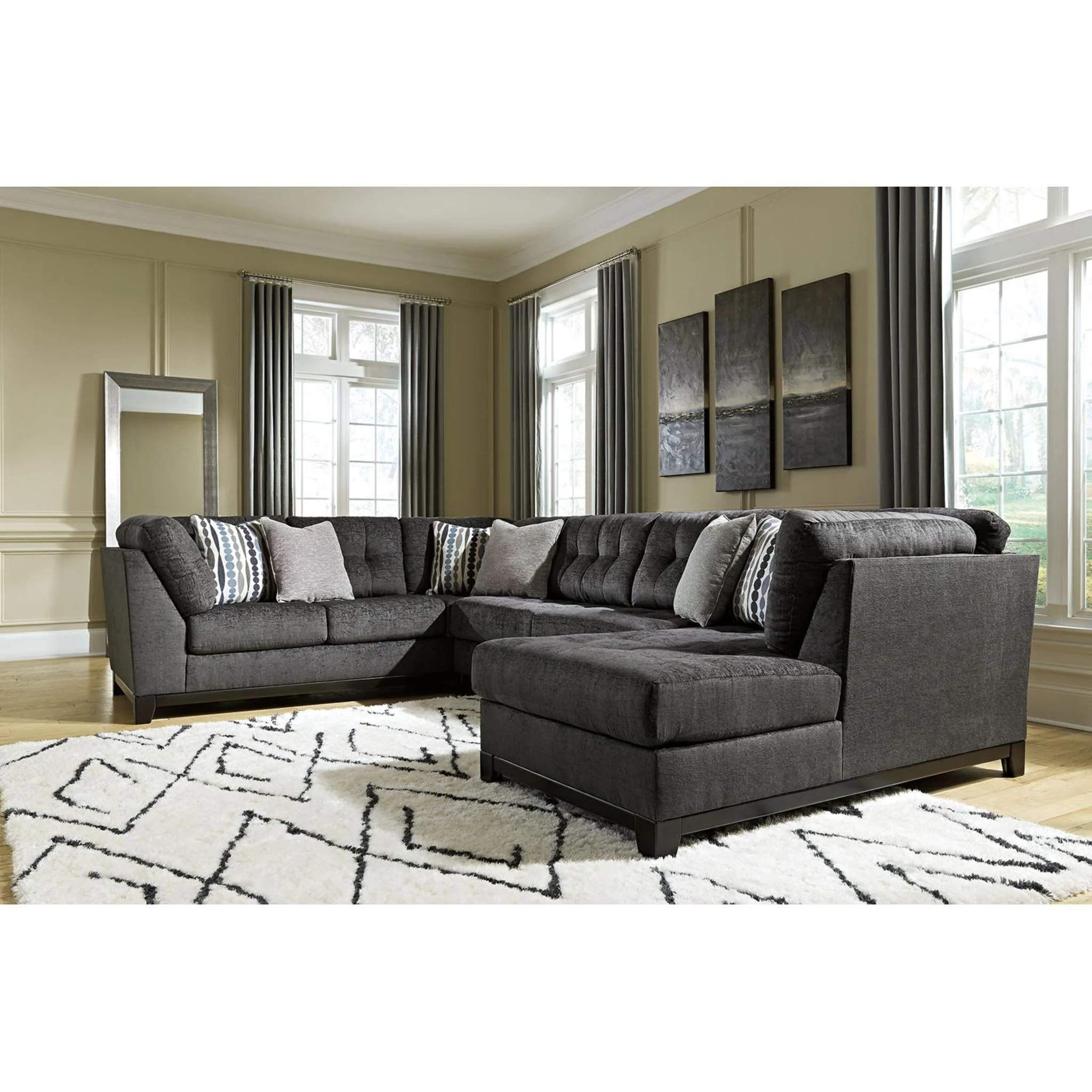 Reidshire-Exclusive 3 Piece Sectional - Image 6