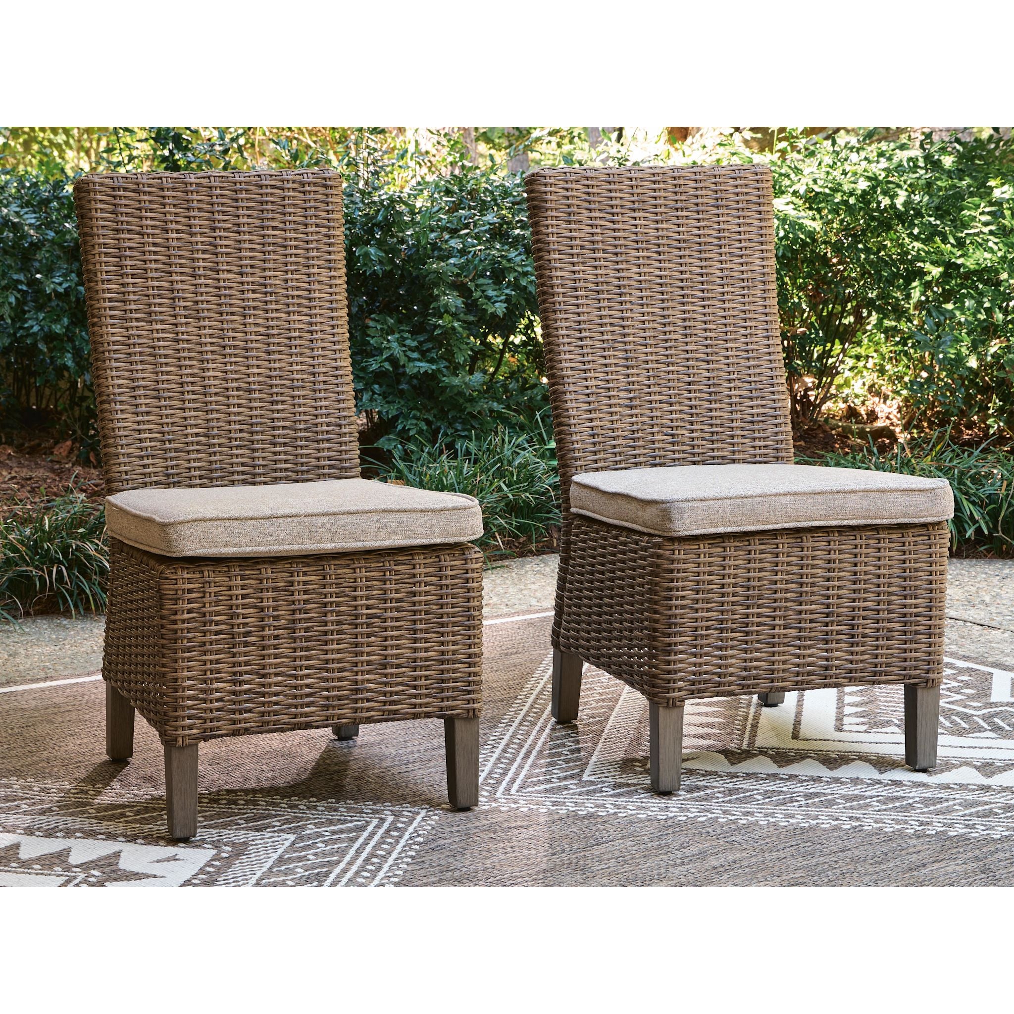 Revare Beach Outdoor Chair with Cushion (set of 2) - Image 24