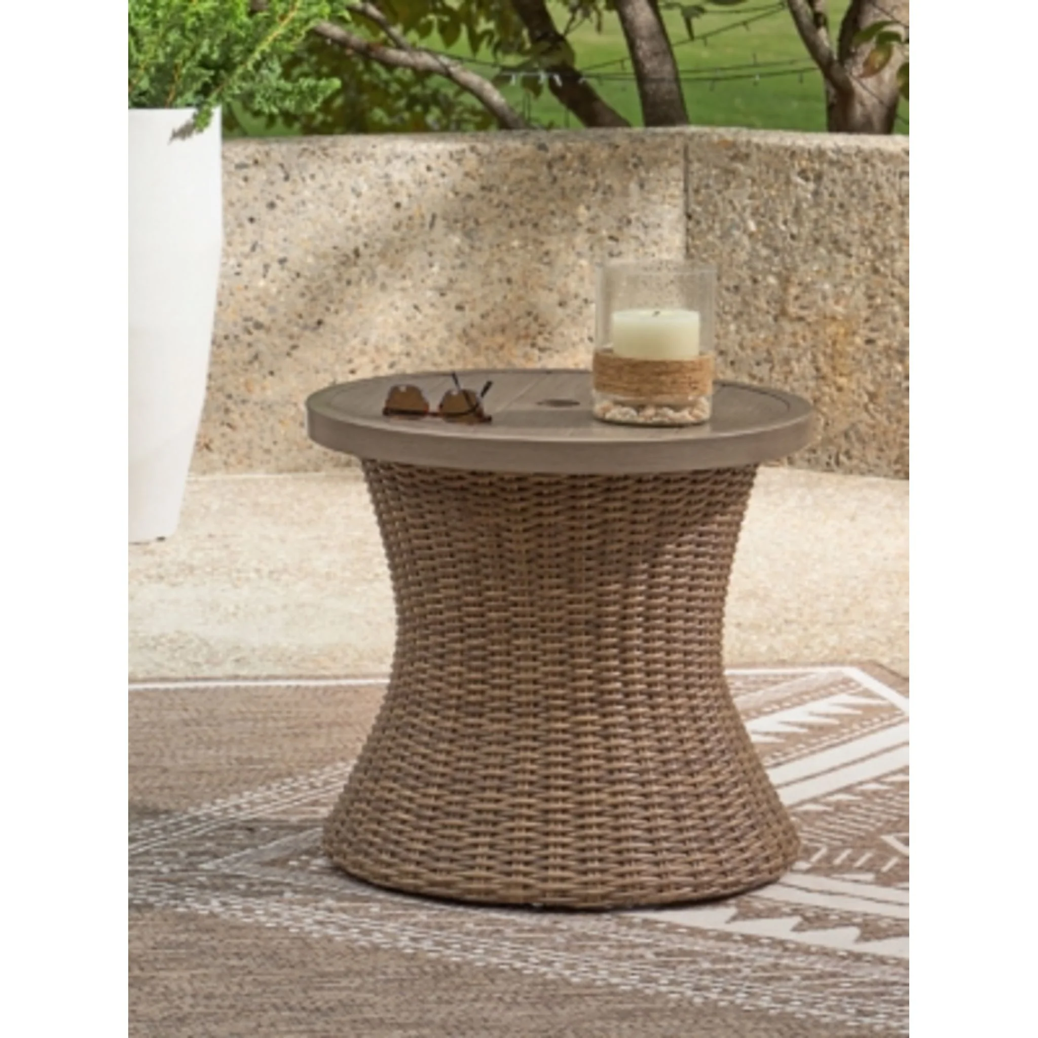 Revare Beach Outdoor End Table - Image 17