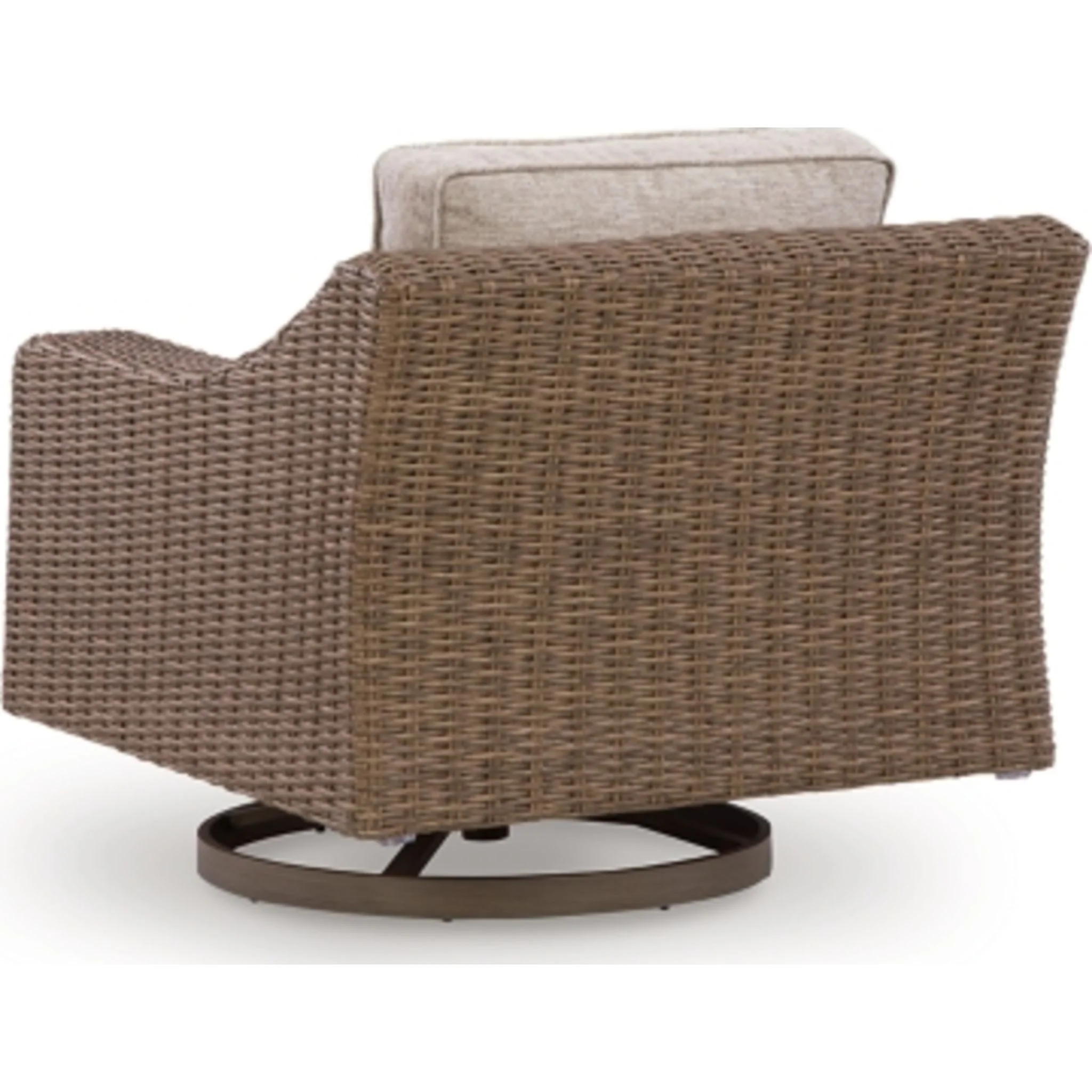 Revare Beach Swivel Lounge Chair with Cushion - Image 17