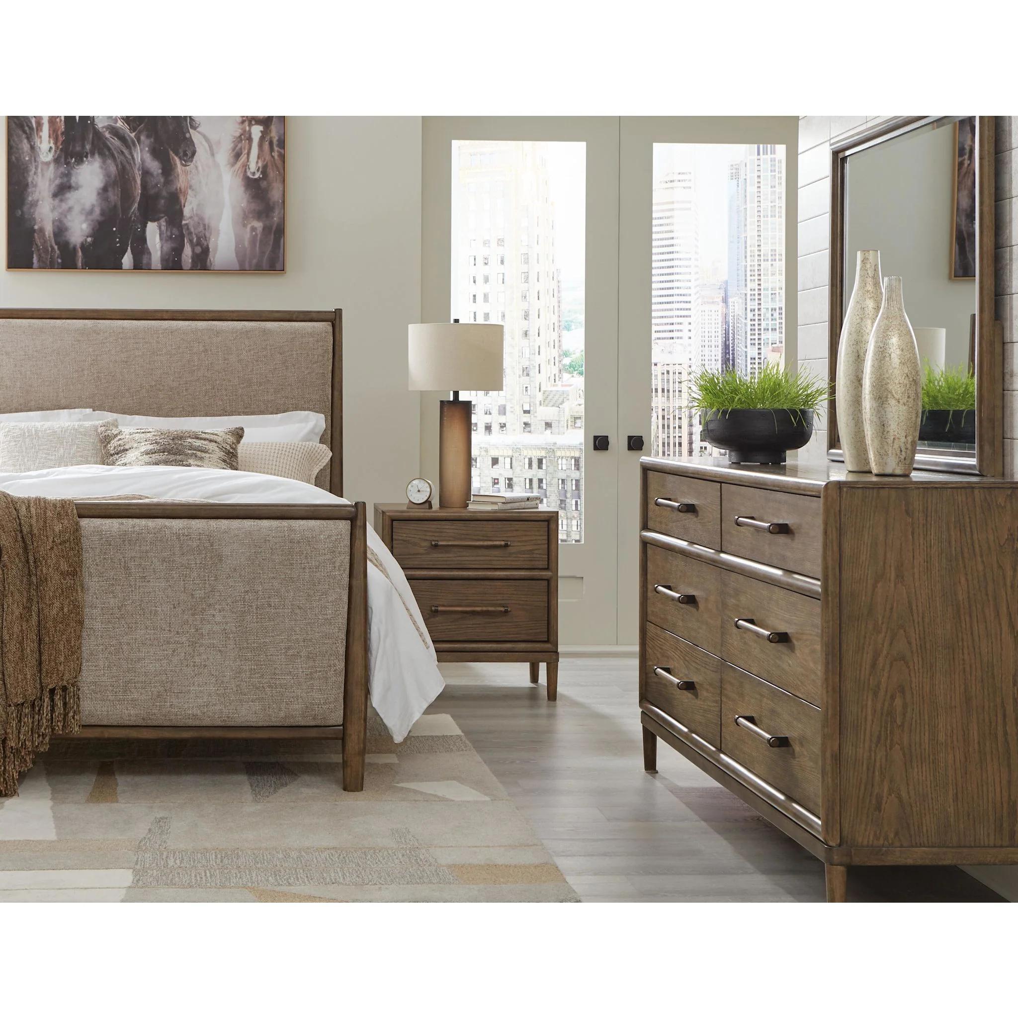 Roanhowe-Exclusive Upholstered Bed - Image 68