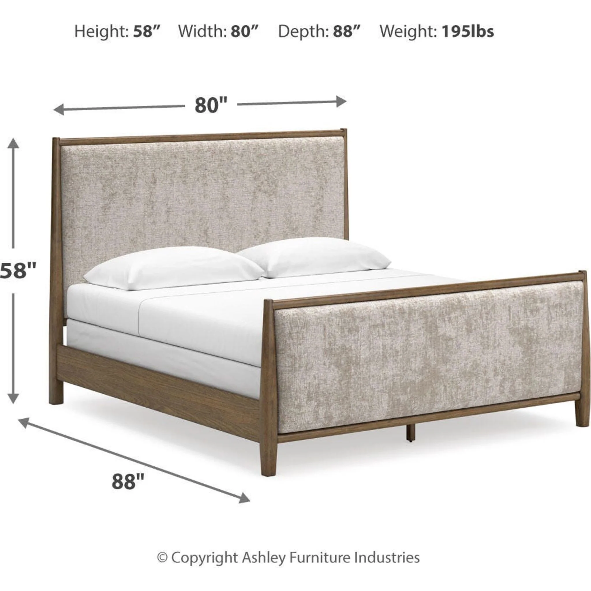 Roanhowe-Exclusive Upholstered Bed - Image 88