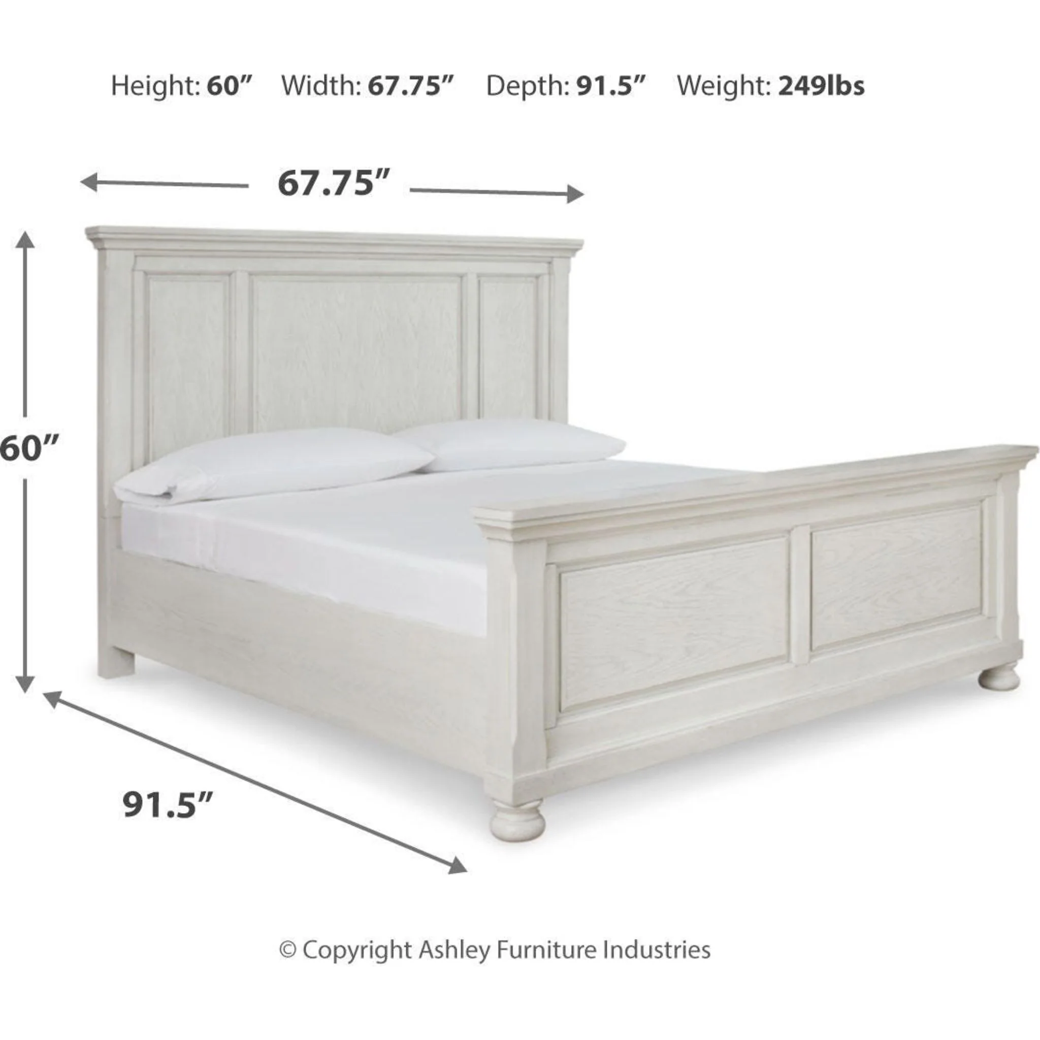 Robbinsdale Panel Bed - Image 14