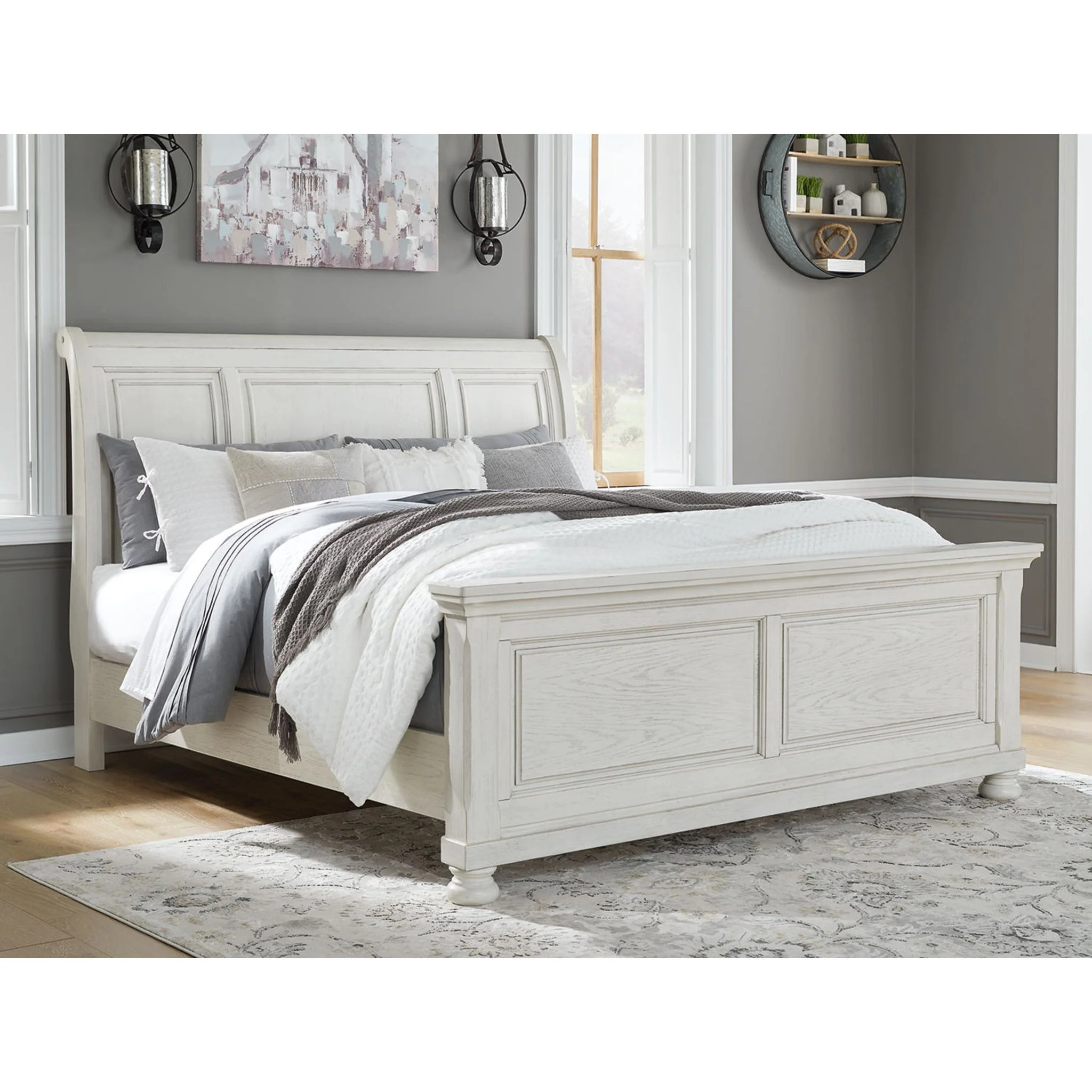 Robbinsdale Sleigh Bed - Image 5