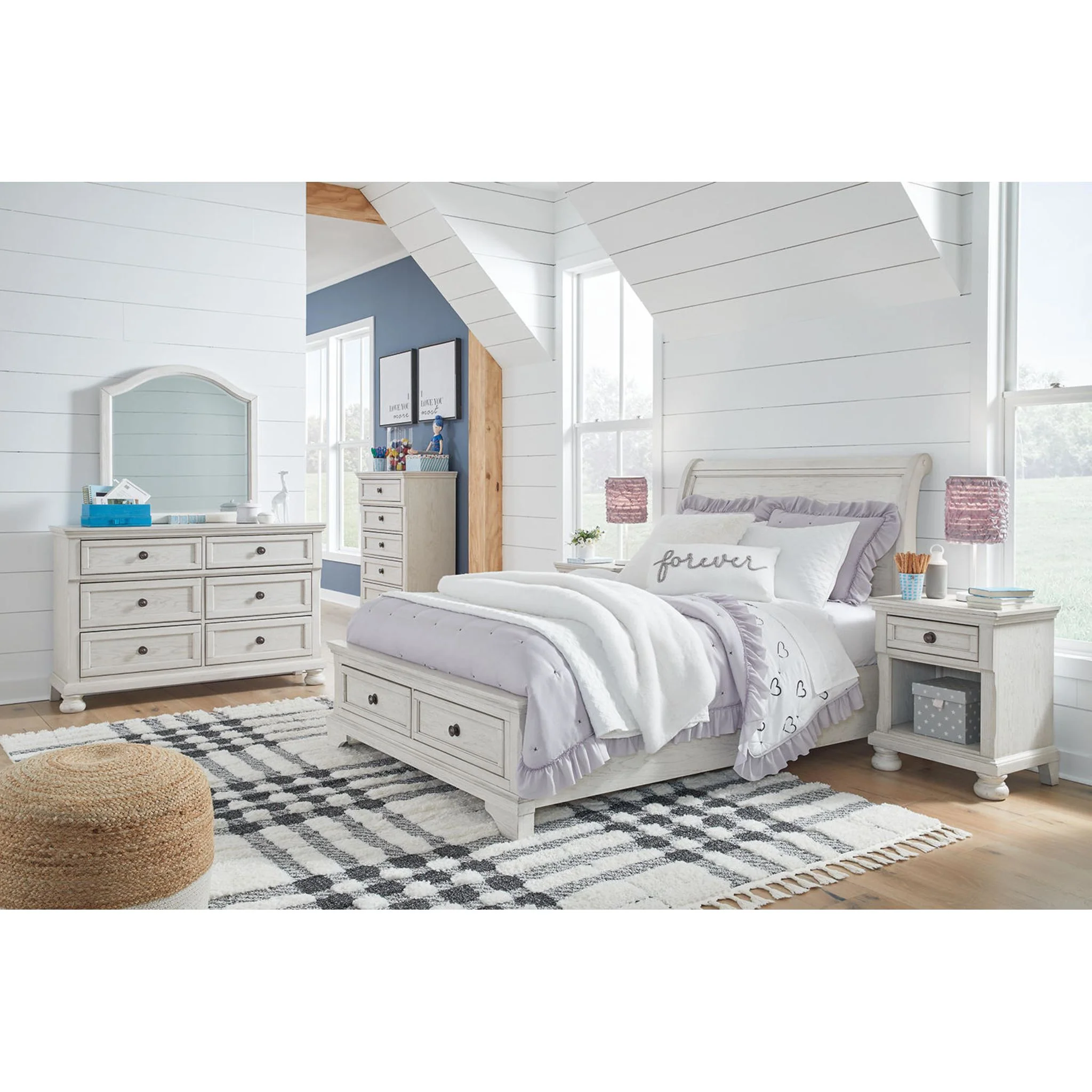 Robbinsdale Sleigh Storage Bed - Image 44