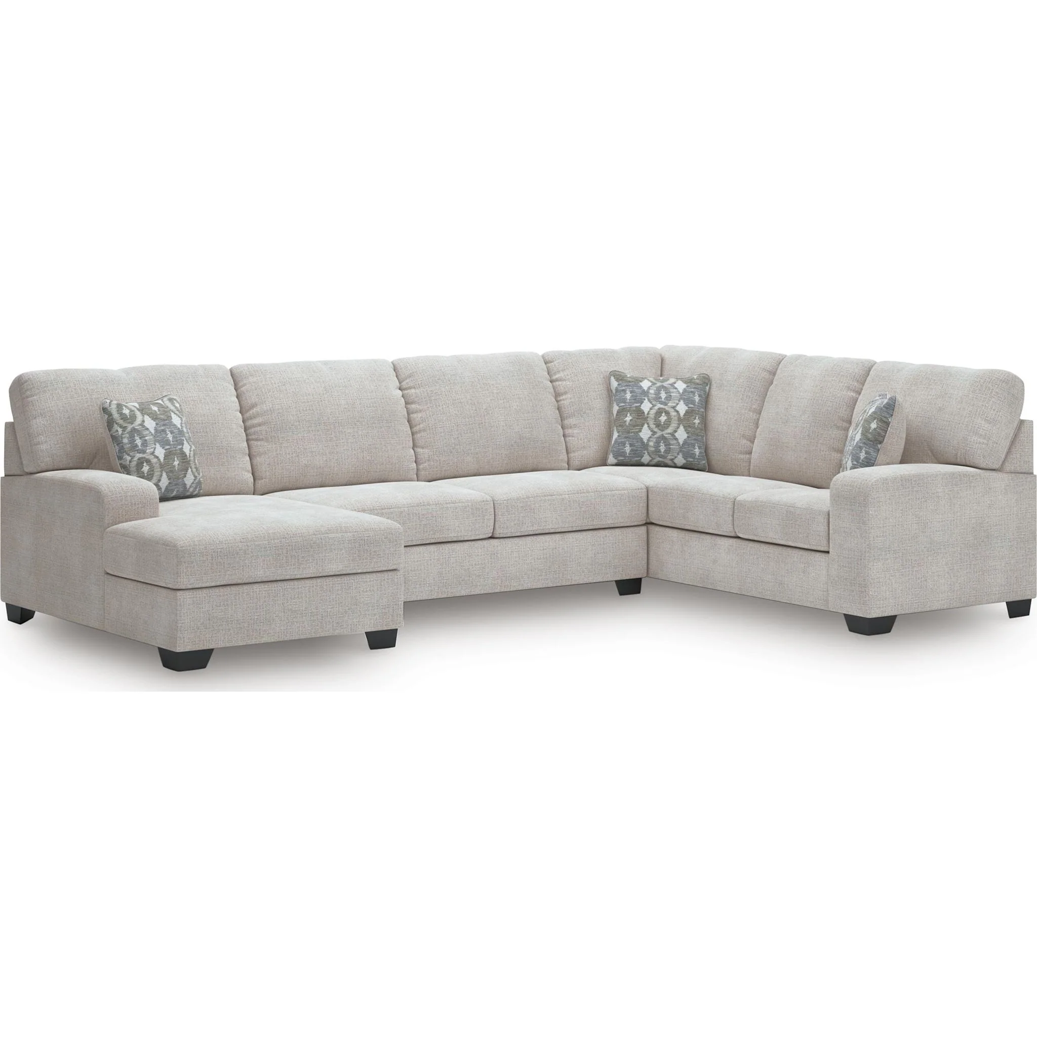 Rodington-Exclusive 3 Piece Sectional with Chaise - Image 25