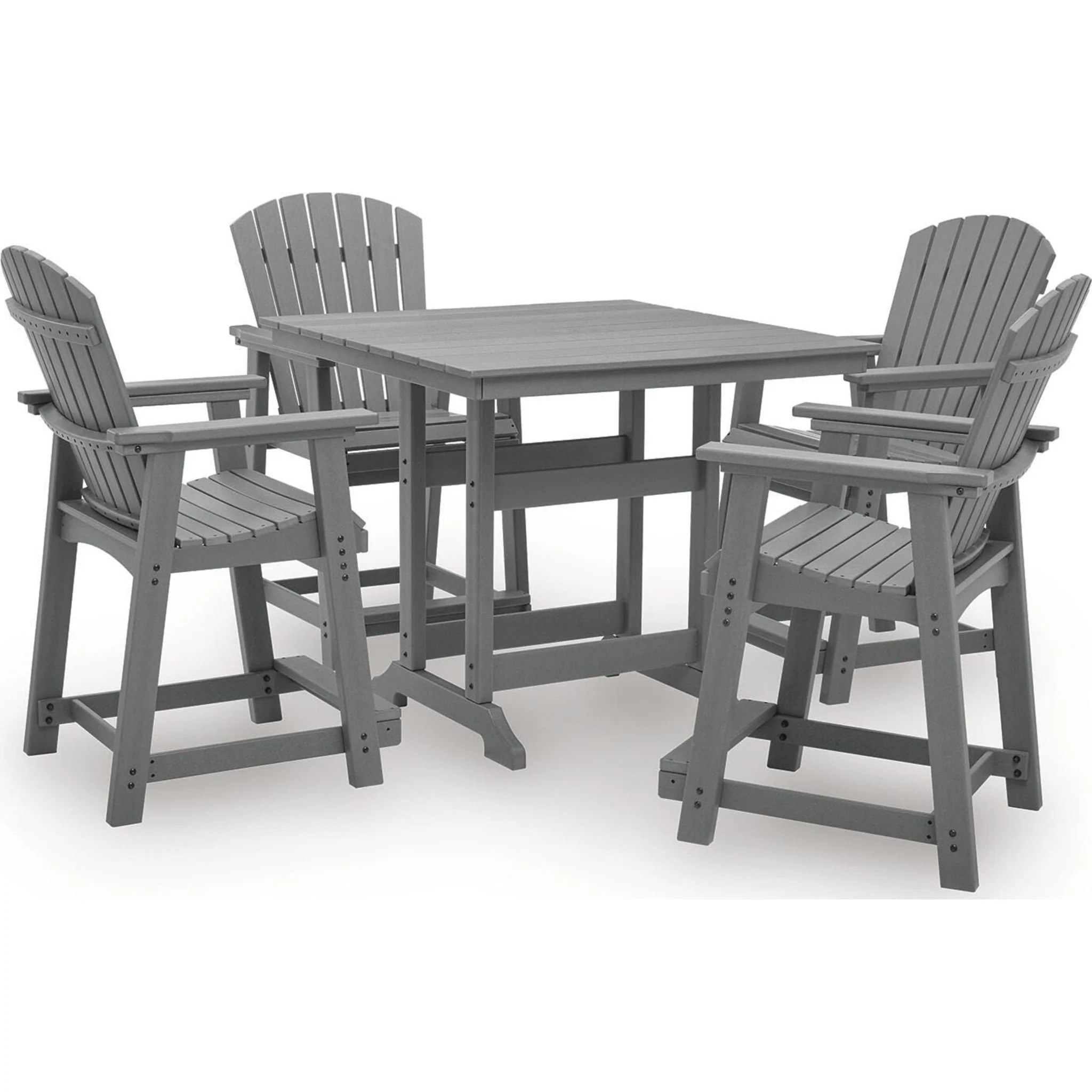 Ross Cove 5 Piece Outdoor Counter Height Dining Set - Image 46