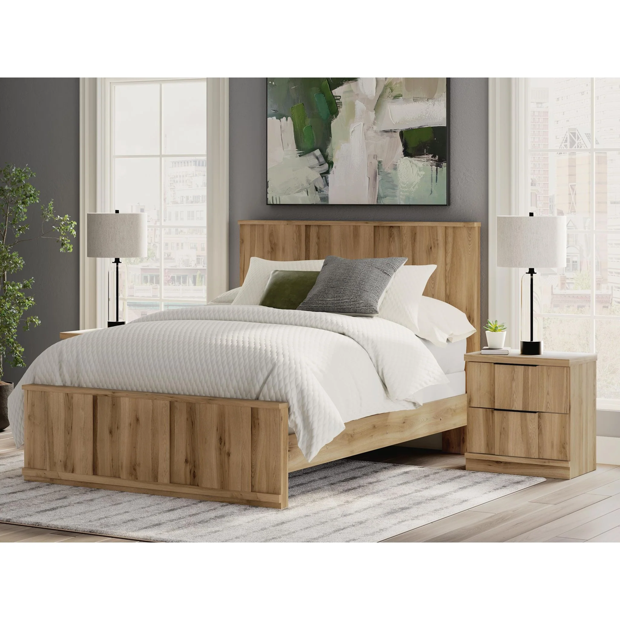 Rowden-Exclusive Panel Bed - Image 2