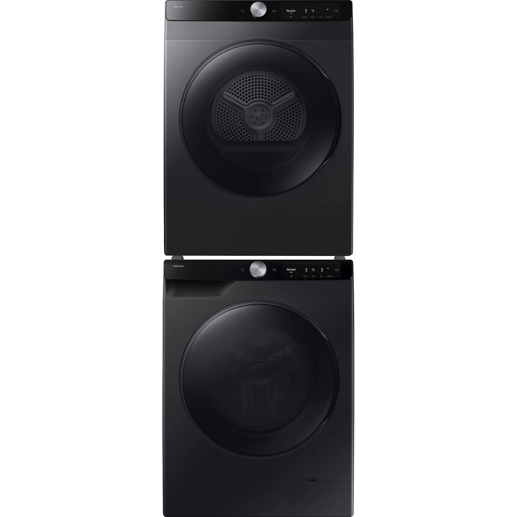 Samsung 2.9cu.ft. Compact Front Load Washer with SmartThings Wi-Fi - Black (WW25FG6B34BBAC) - Image 12