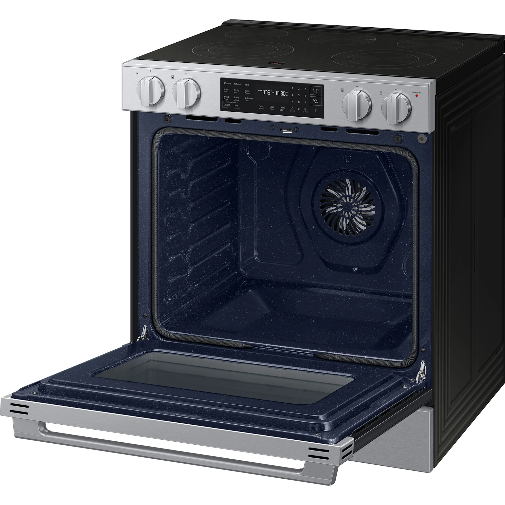 Samsung 70 Series Radiant Slide-in Range with AirFry - Stainless Steel (NSE70H63SRAC) - Image 4
