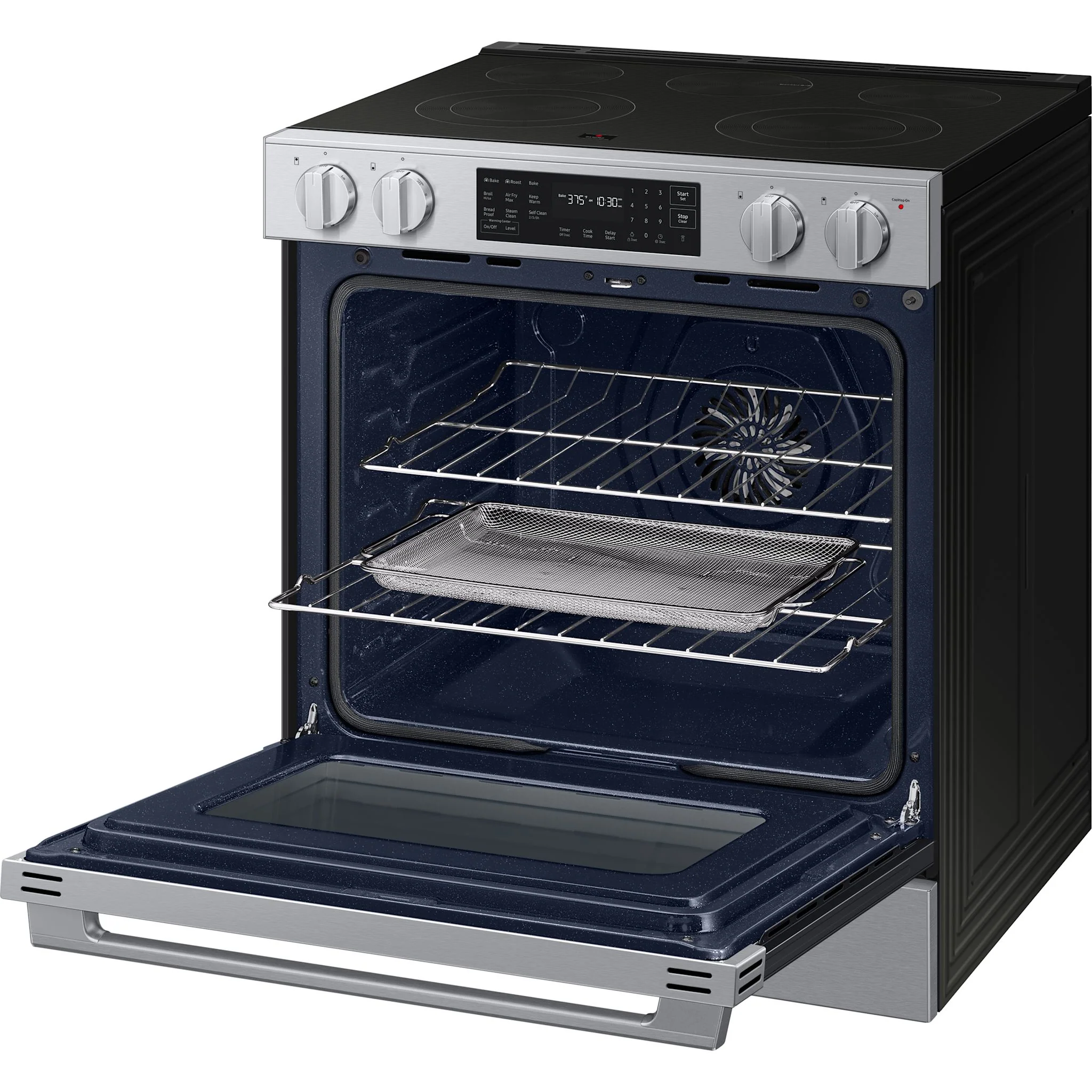 Samsung 70 Series Radiant Slide-in Range with AirFry - Stainless Steel (NSE70H63SRAC) - Image 5