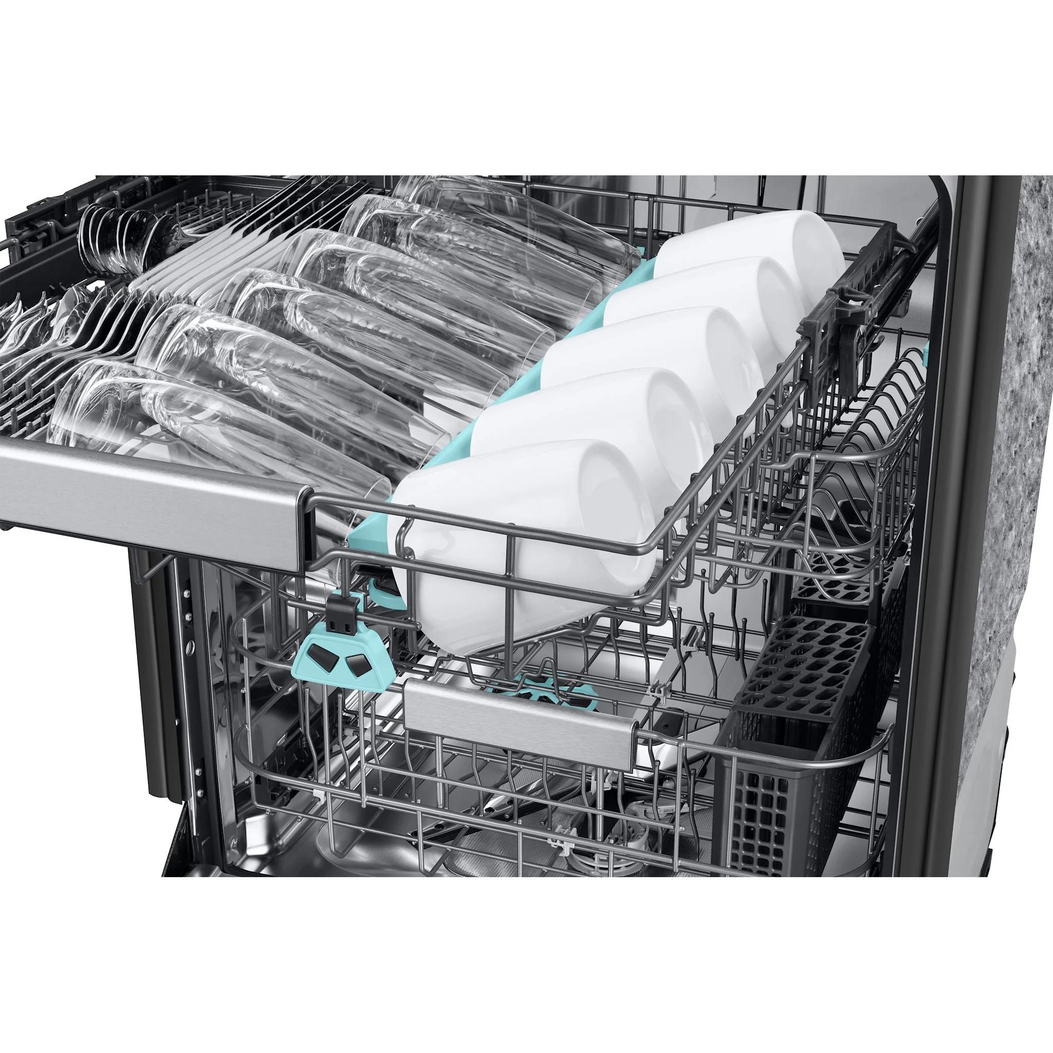 Samsung Dishwasher (DW90F89T0USRAA) - Stainless Steel - Image 7
