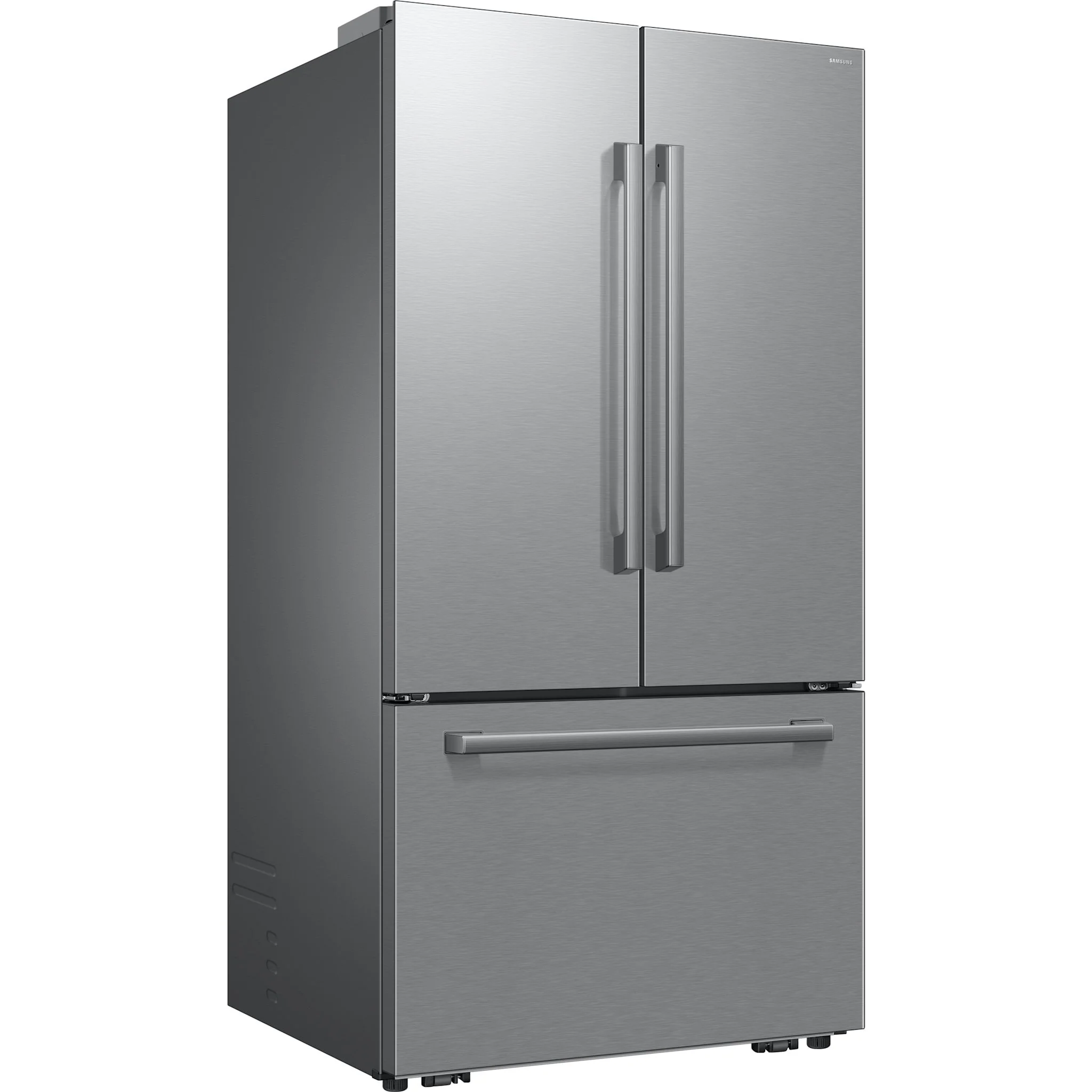 Samsung RF70 Sleek 36" Wide Full Depth Zero Clearance Fit French Door Refrigerator  - Stainless (RF70H30KERAA) - Image 3