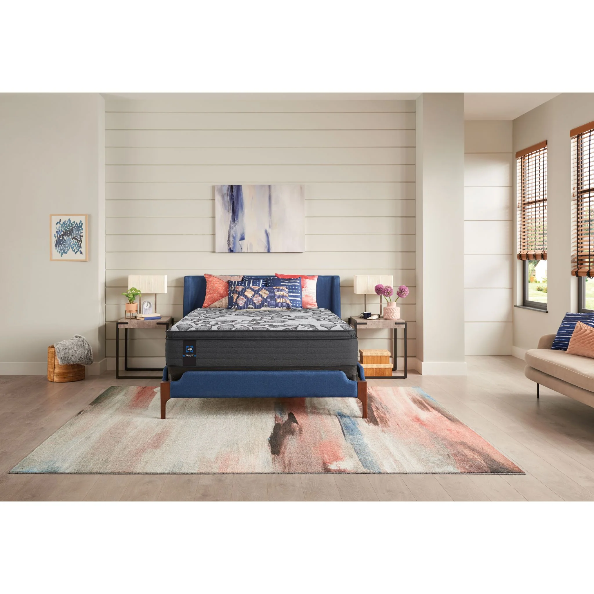 Sealy Posturepedic® Plus Espressa Euro Pillow Top Innerspring 15.5 inch Mattress - Image 2