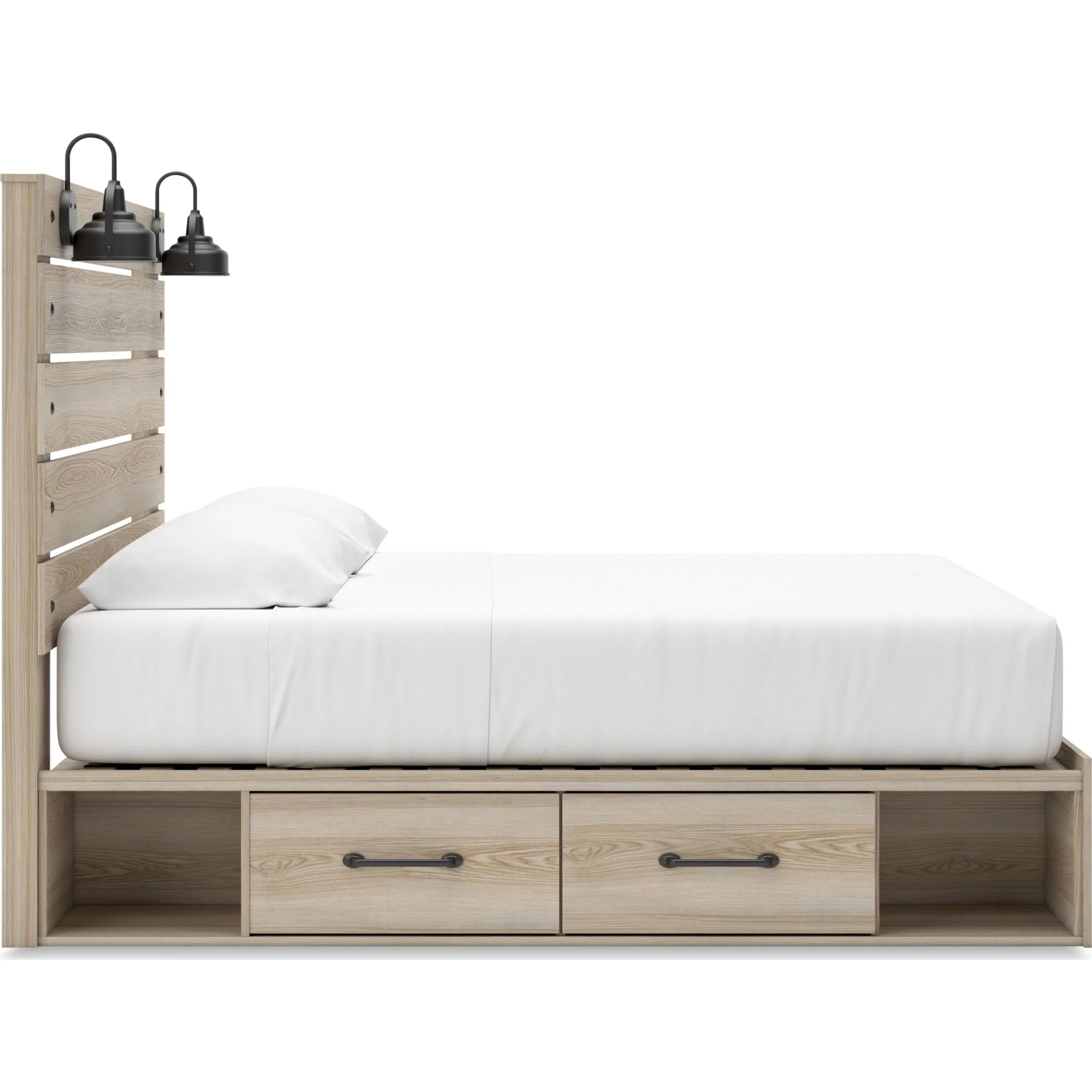 Senbry-Exclusive Panel Bed with 2 Drawer Storage - Image 32