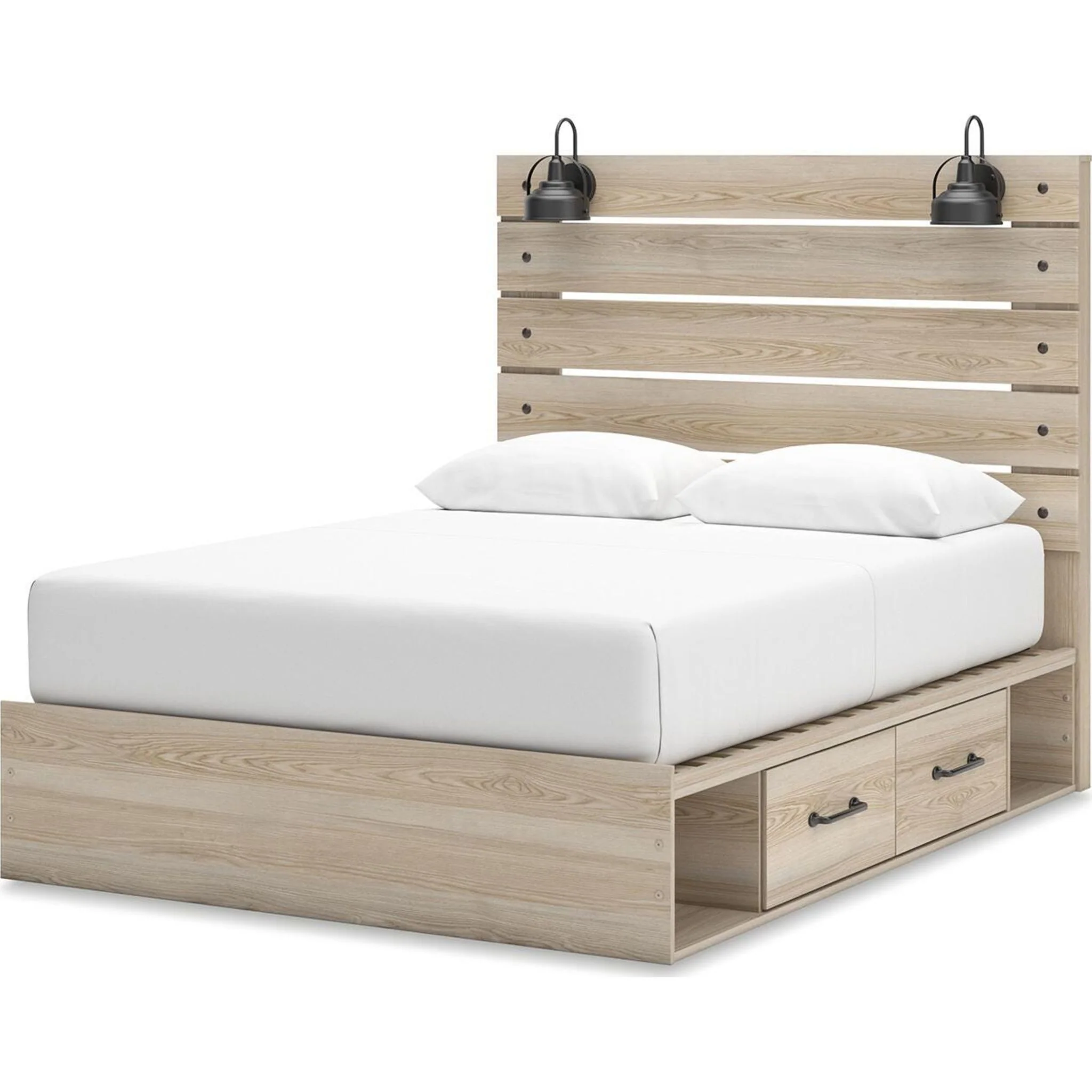 Senbry-Exclusive Panel Bed with 4 Drawer Storage - Image 19
