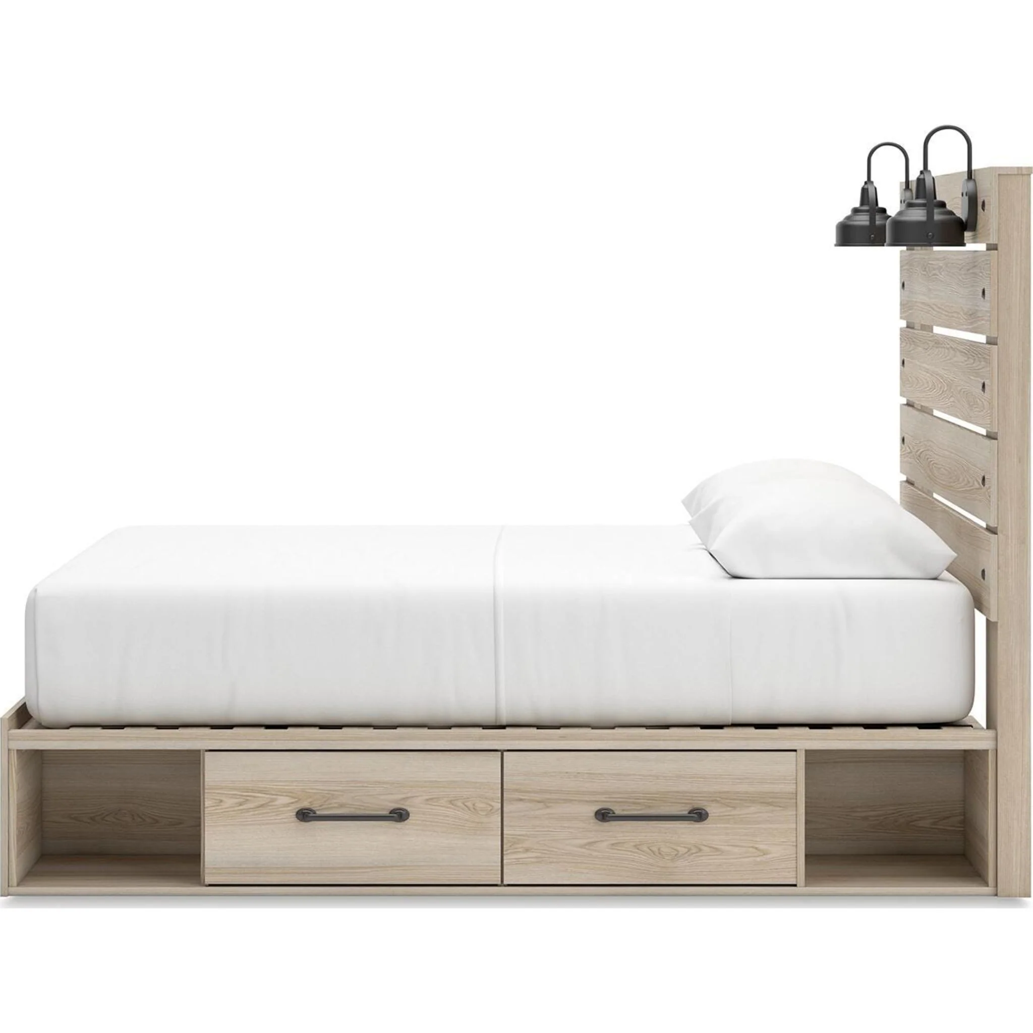 Senbry-Exclusive Panel Bed with 4 Drawer Storage - Image 25
