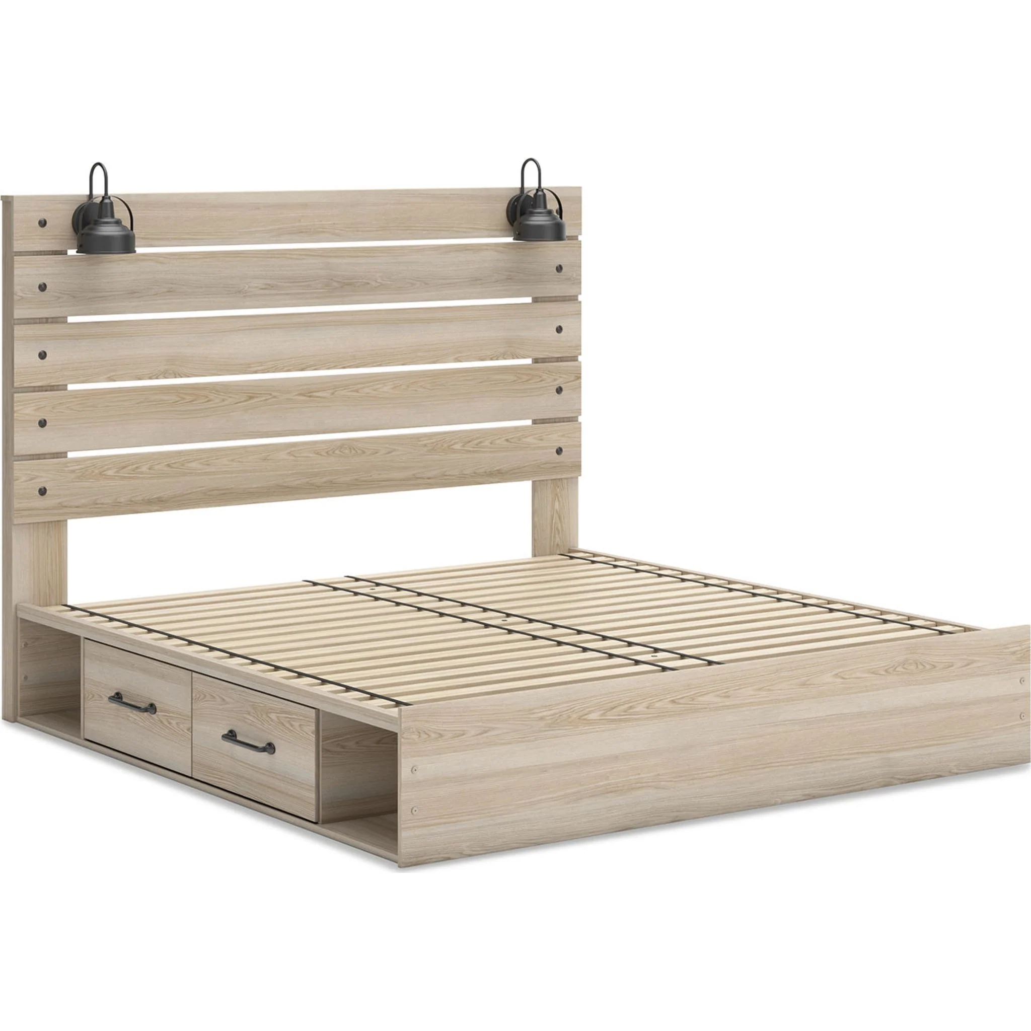 Senbry-Exclusive Panel Bed with 4 Drawer Storage - Image 39