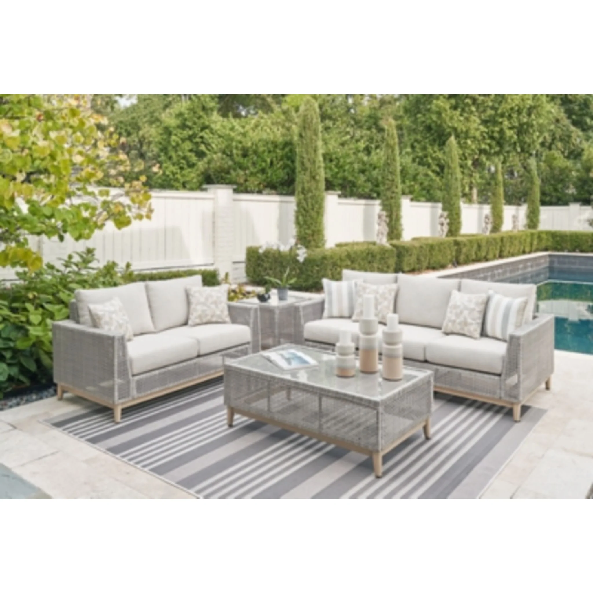 Seton Creek 3 Piece Outdoor Seating - Image 18