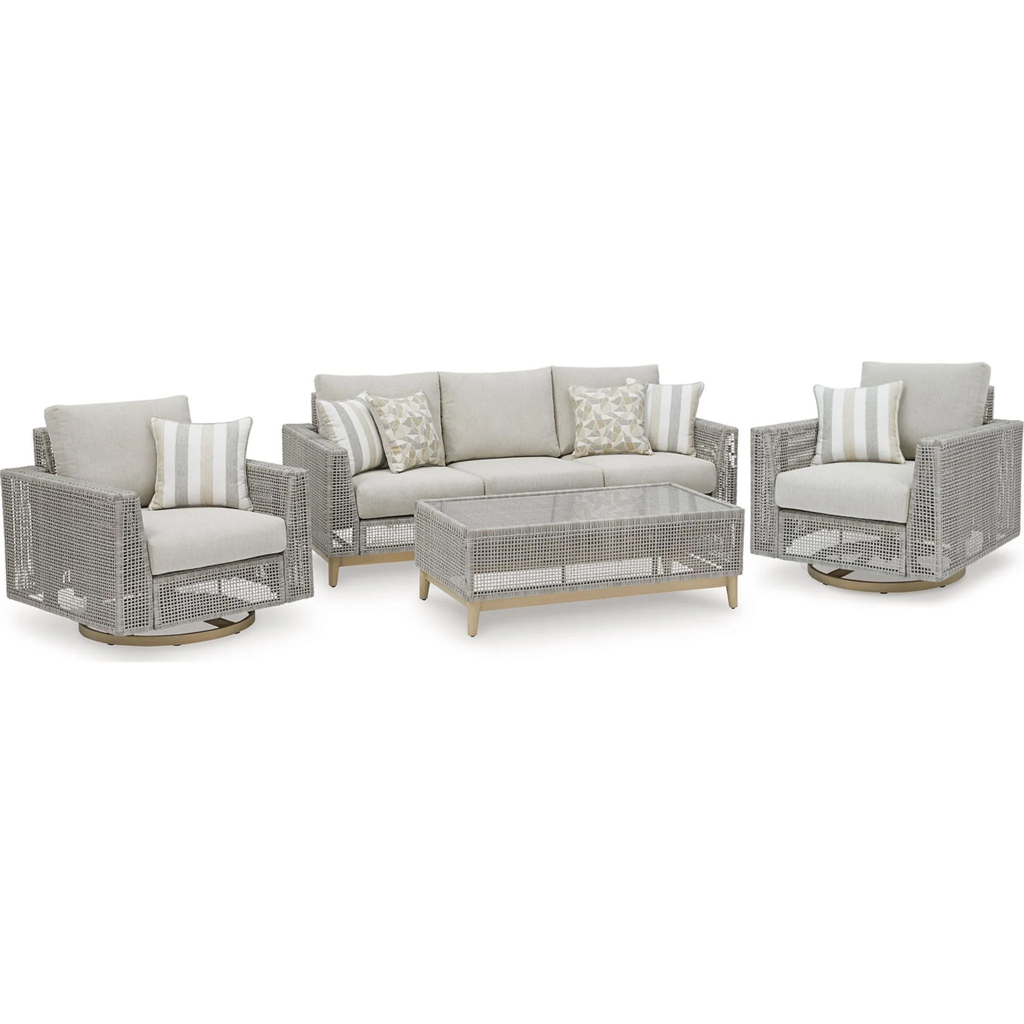 Seton Creek 4 Piece Outdoor Seating - Image 15