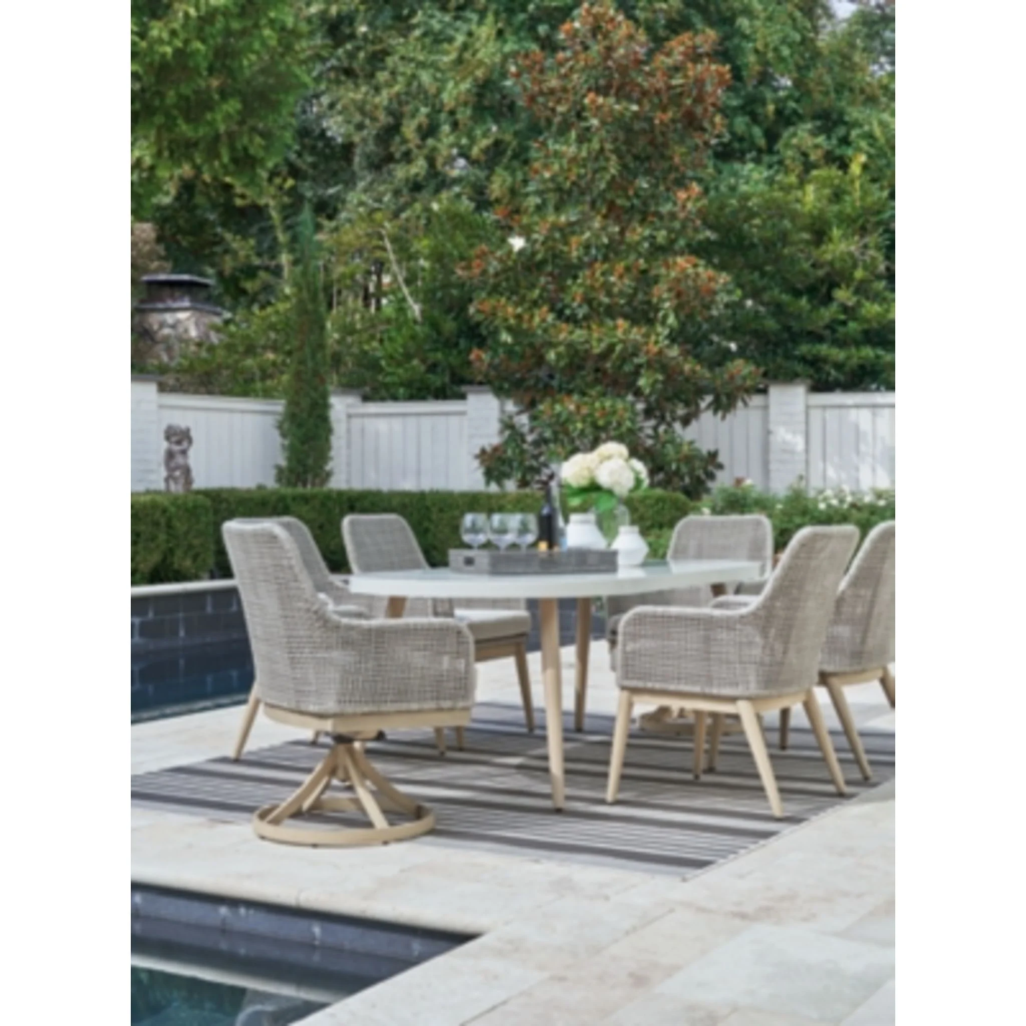 Seton Creek 5 Piece Outdoor Dining Set - Image 14