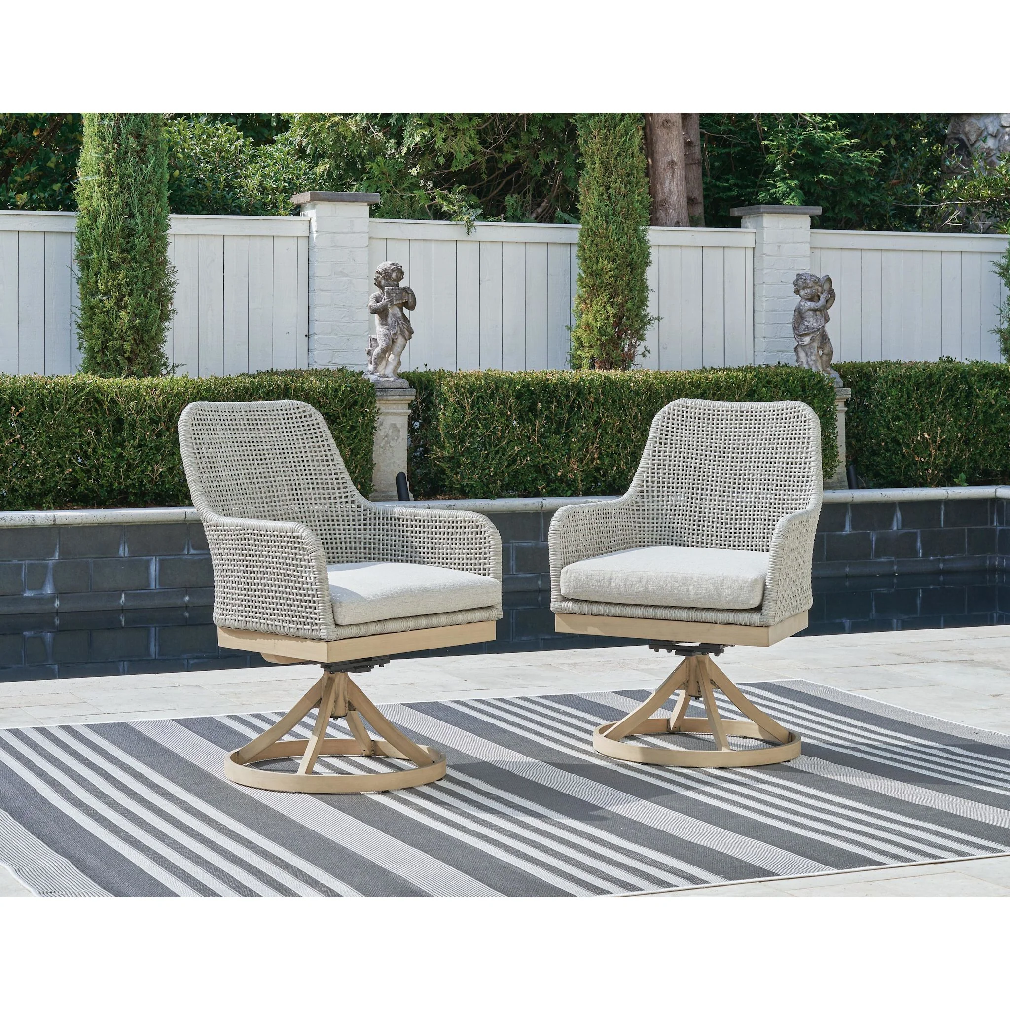 Seton Creek 5 Piece Outdoor Dining Set - Image 17