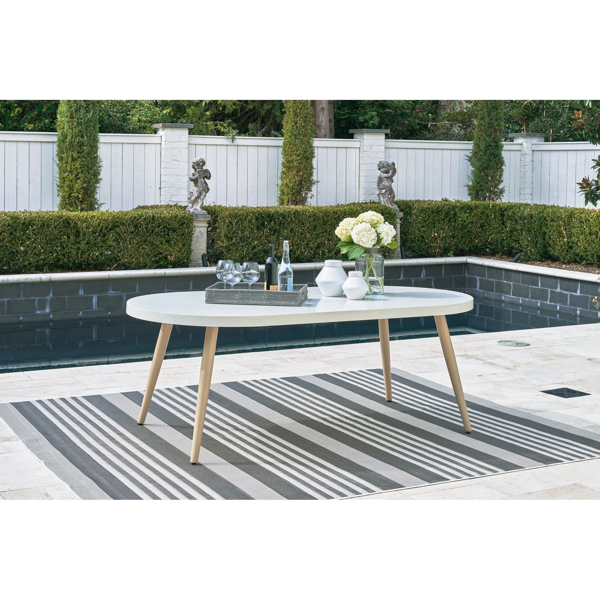 Seton Creek 5 Piece Outdoor Dining Set - Image 32
